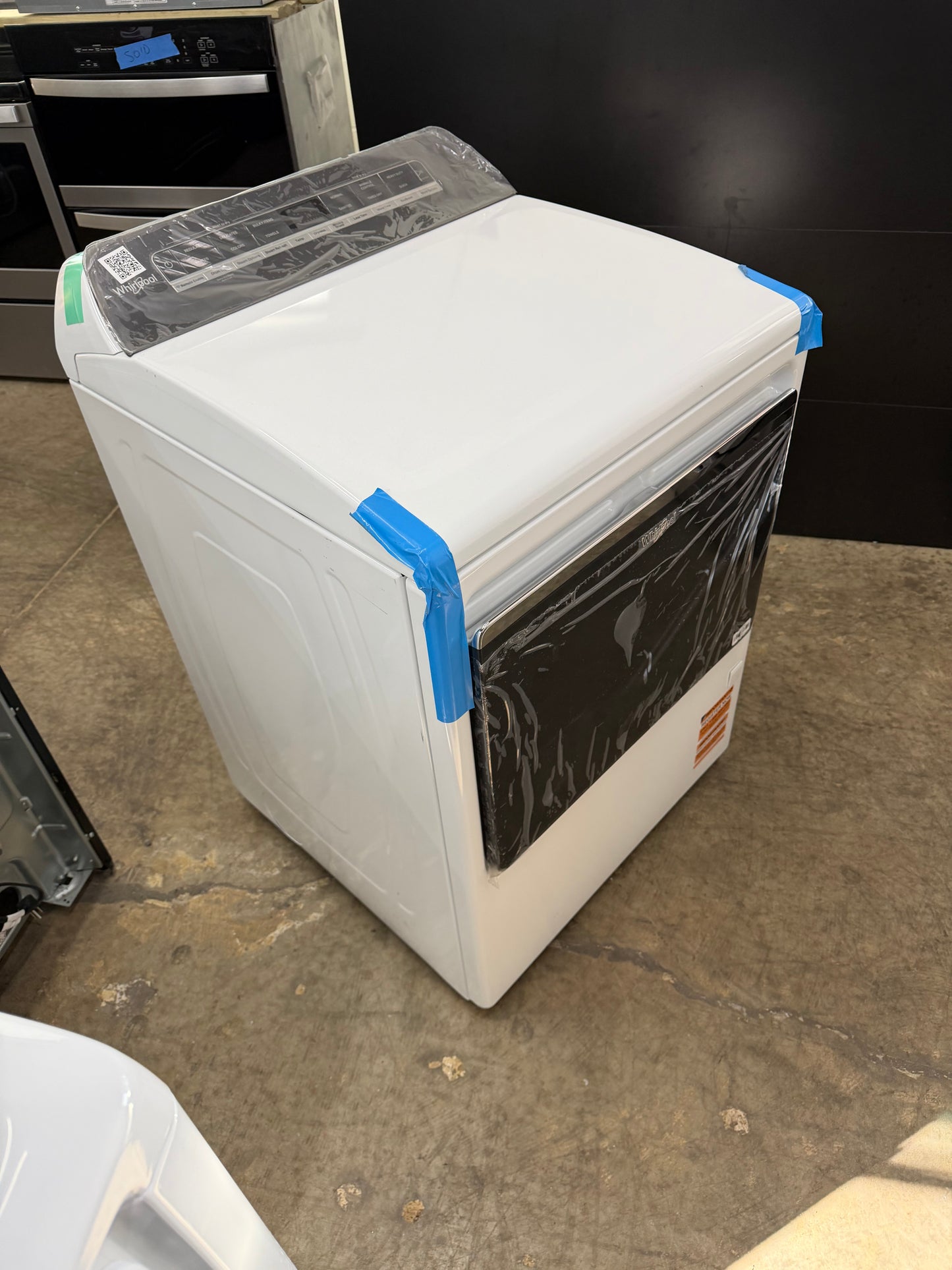 7.4 Cu. Ft. Top Load Gas Dryer With Advanced Moisture Sensing Mosel:WGD8127LW