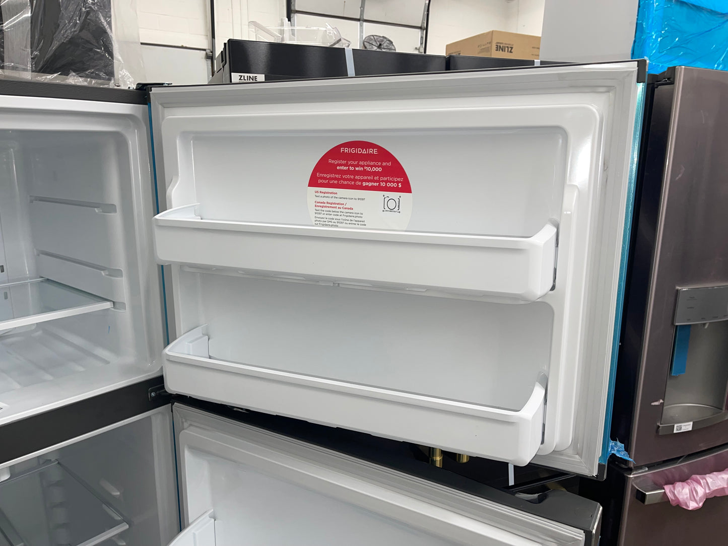 Frigidaire 18.3 cu. ft. Top Freezer Refrigerator in Stainless Steel