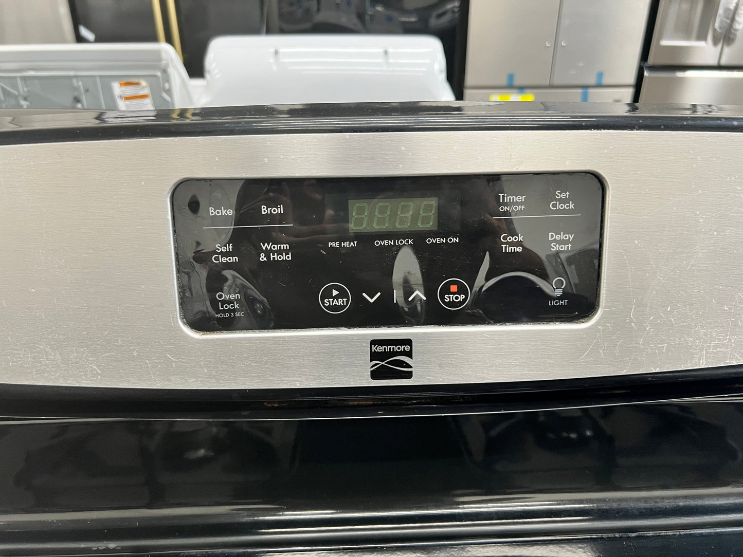 Kenmore 30-in 4 Burners 5-cu. ft. Gas Range in Stainless Steel-Model #790.74033310