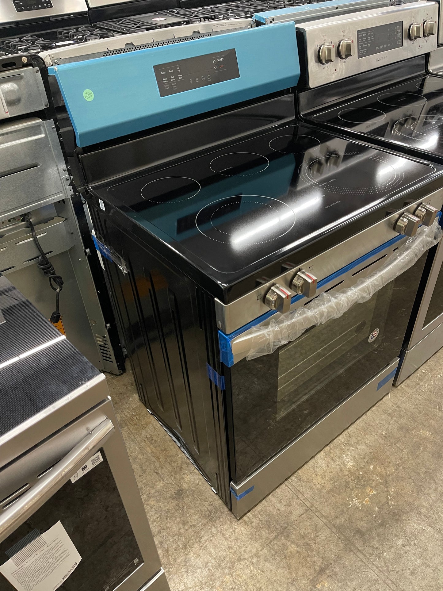 Frigidaire 30" Electric Range with Air Fry: Stainless Steel-Model #
FCRE3083AS