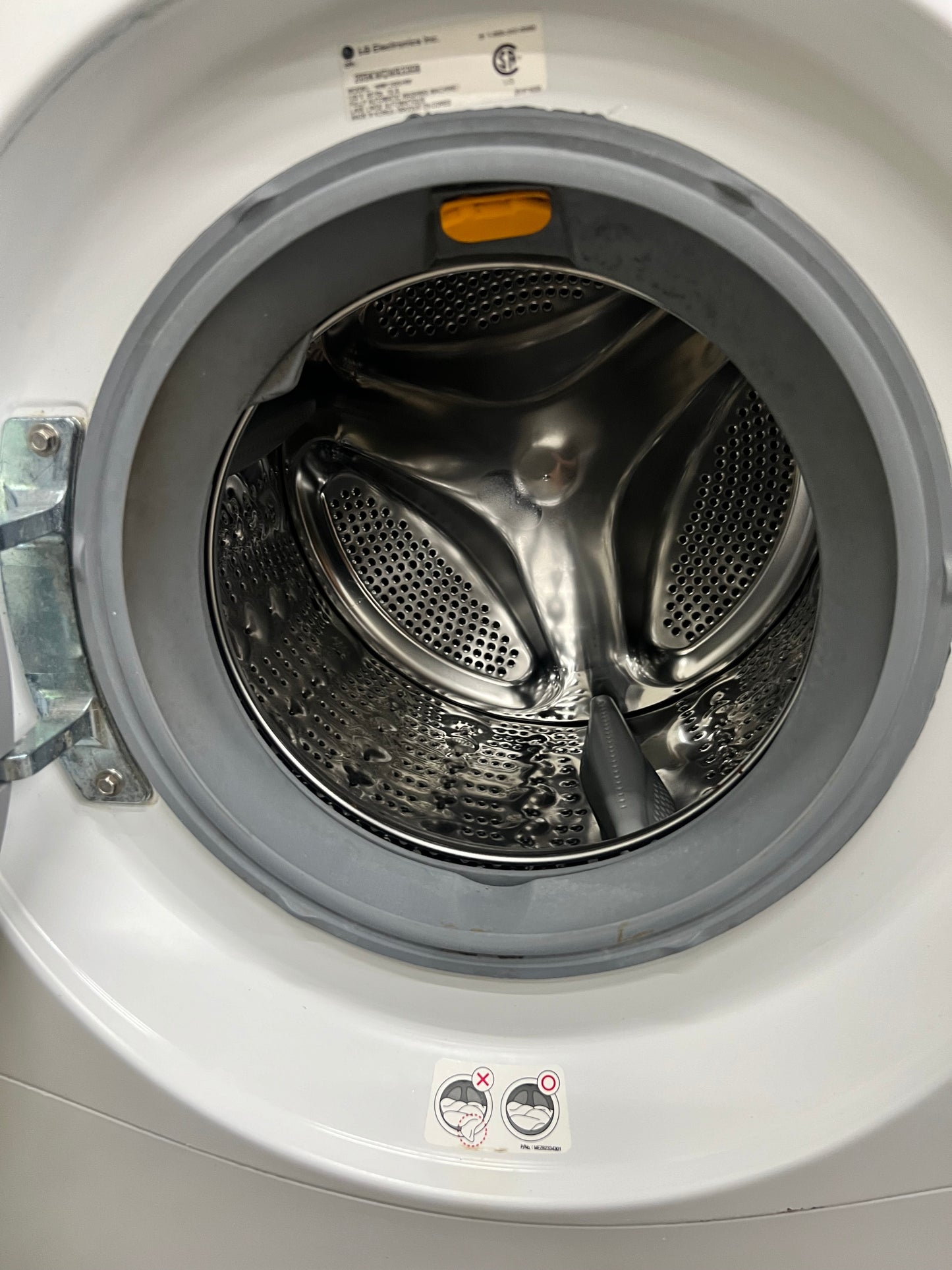 LG 24 Inch Compact Front Load Washer with 2.3 cu. ft. Capacity