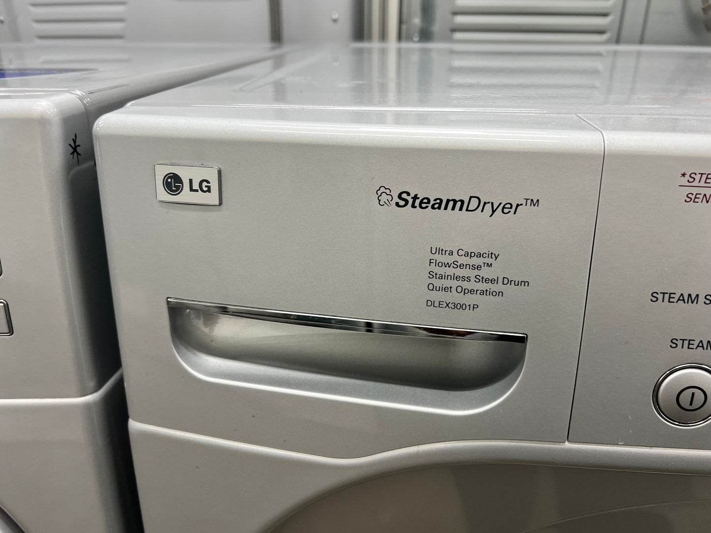 LG Front-Load 4.5-cu ft Washer and 7.4-cu ft Electric Dryer Set in Pure Silver