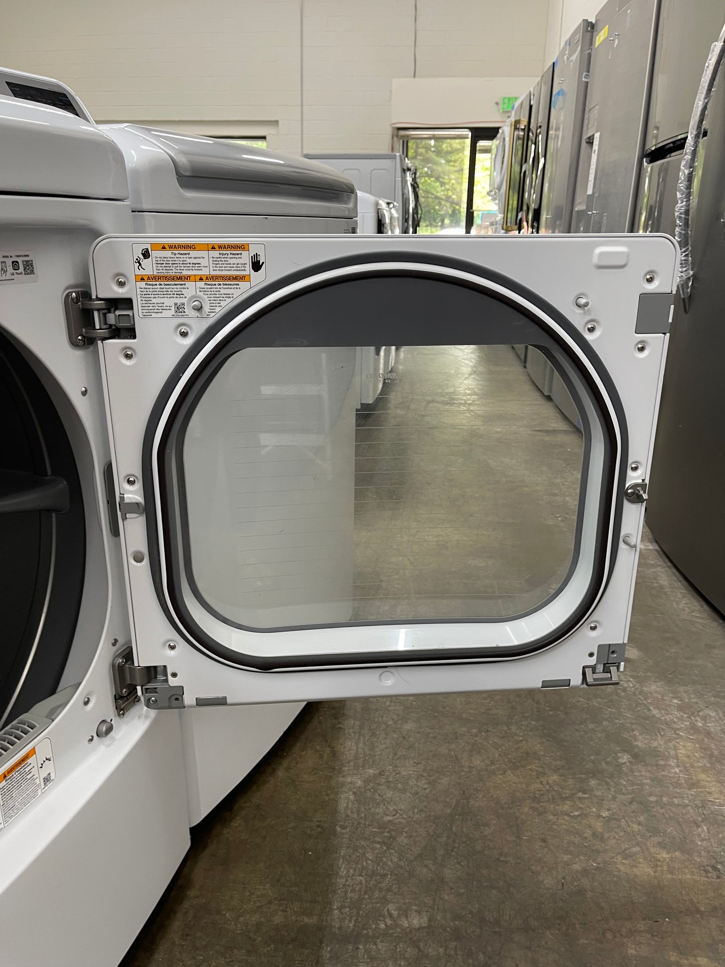 LG Top Load TurboWash 5.0 Cu. Ft. Washer and 7.3 Cu. Ft. EasyLoad Electric Dryer Set in White