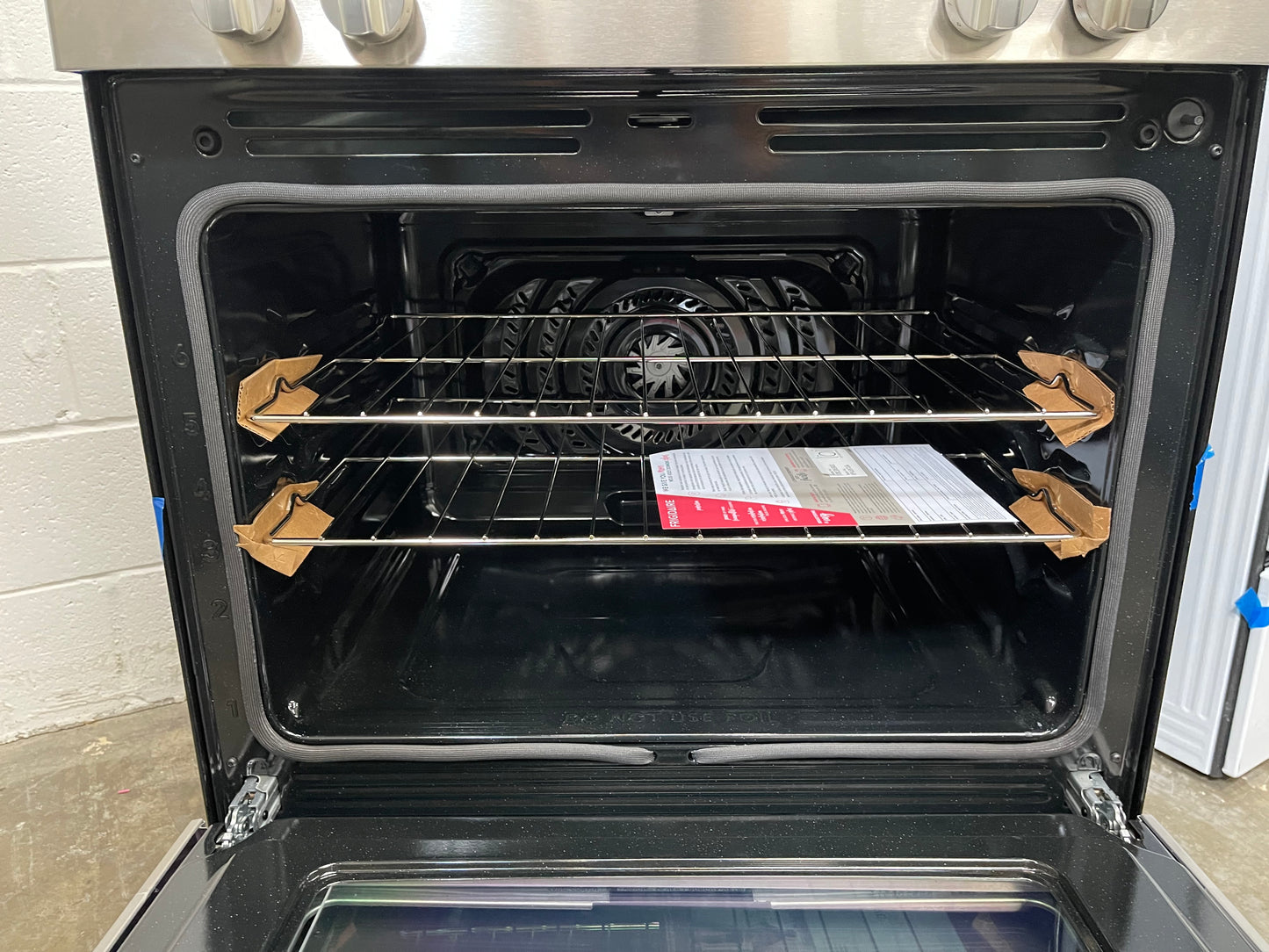 Frigidaire 30" Electric Range with Air Fry: Stainless Steel-Model # FCRE3083AS