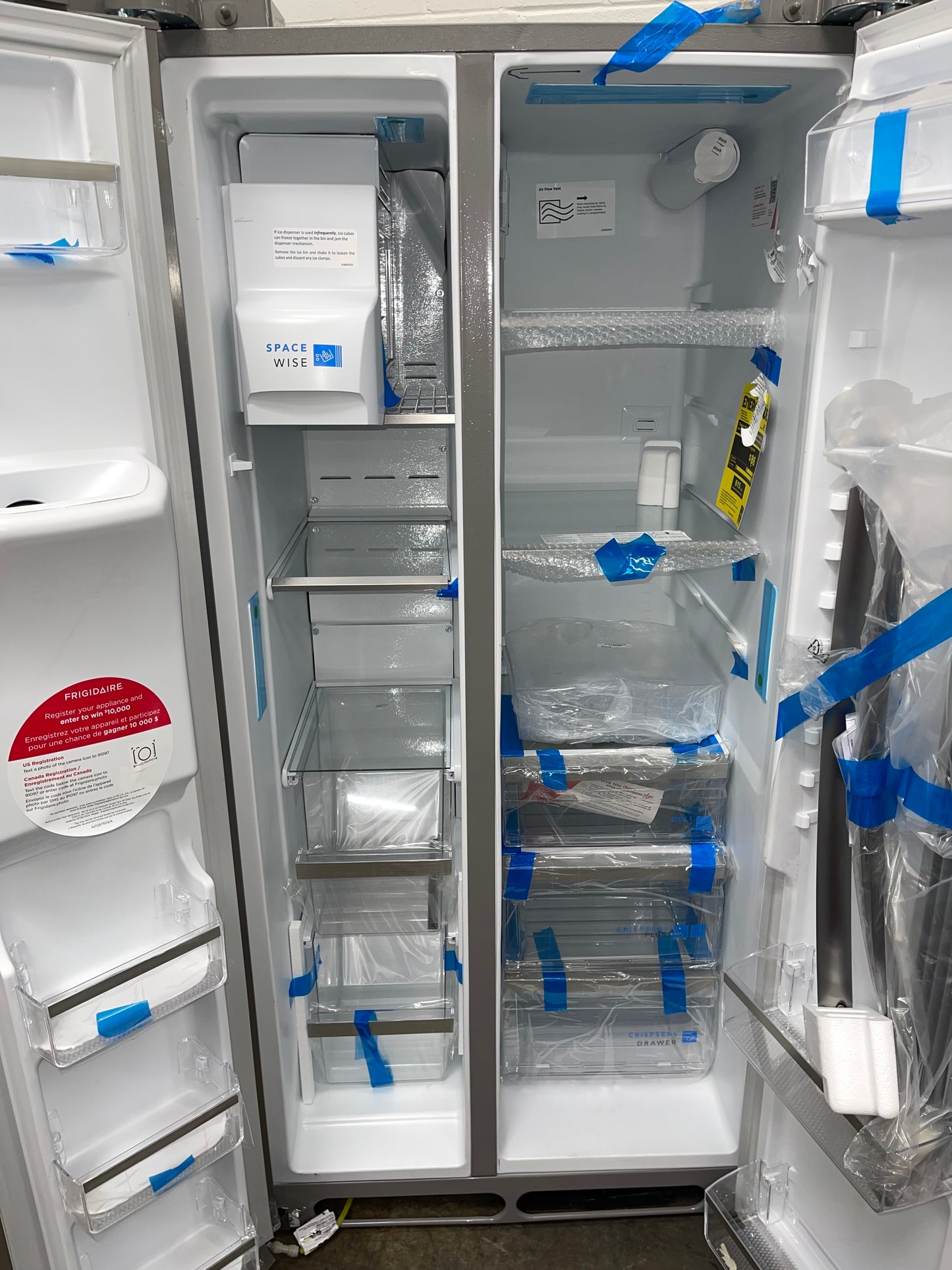 Frigidaire Gallery 22 Cu. Ft. 33" Standard-Depth Side-by-Side Refrigerator
GRSS2352AF