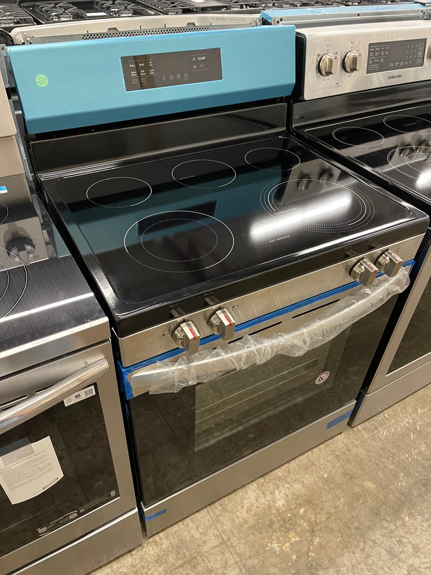 Frigidaire 30" Electric Range with Air Fry: Stainless Steel-Model #
FCRE3083AS