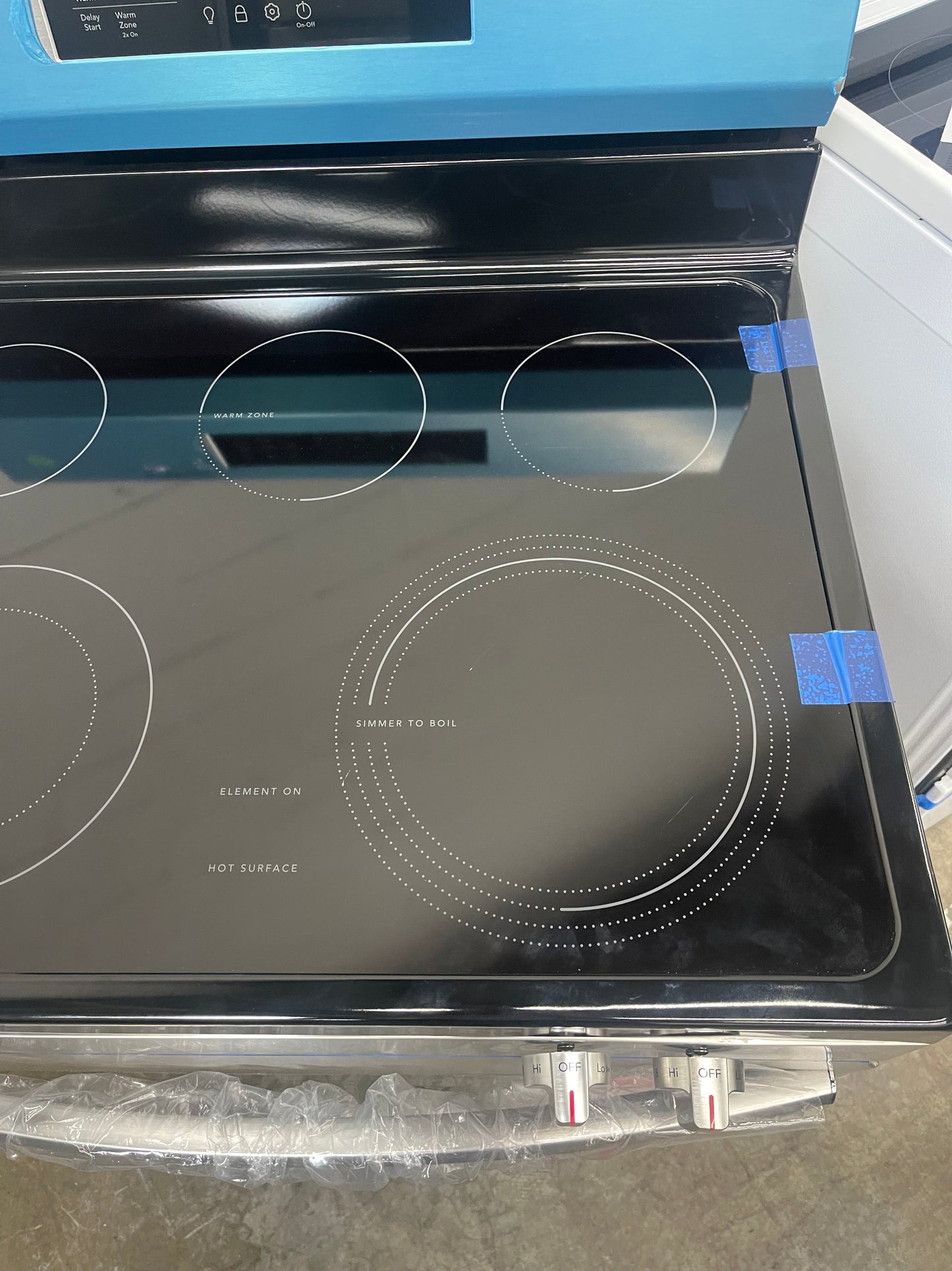 Frigidaire 30" Electric Range with Air Fry: Stainless Steel-Model # FCRE3083AS