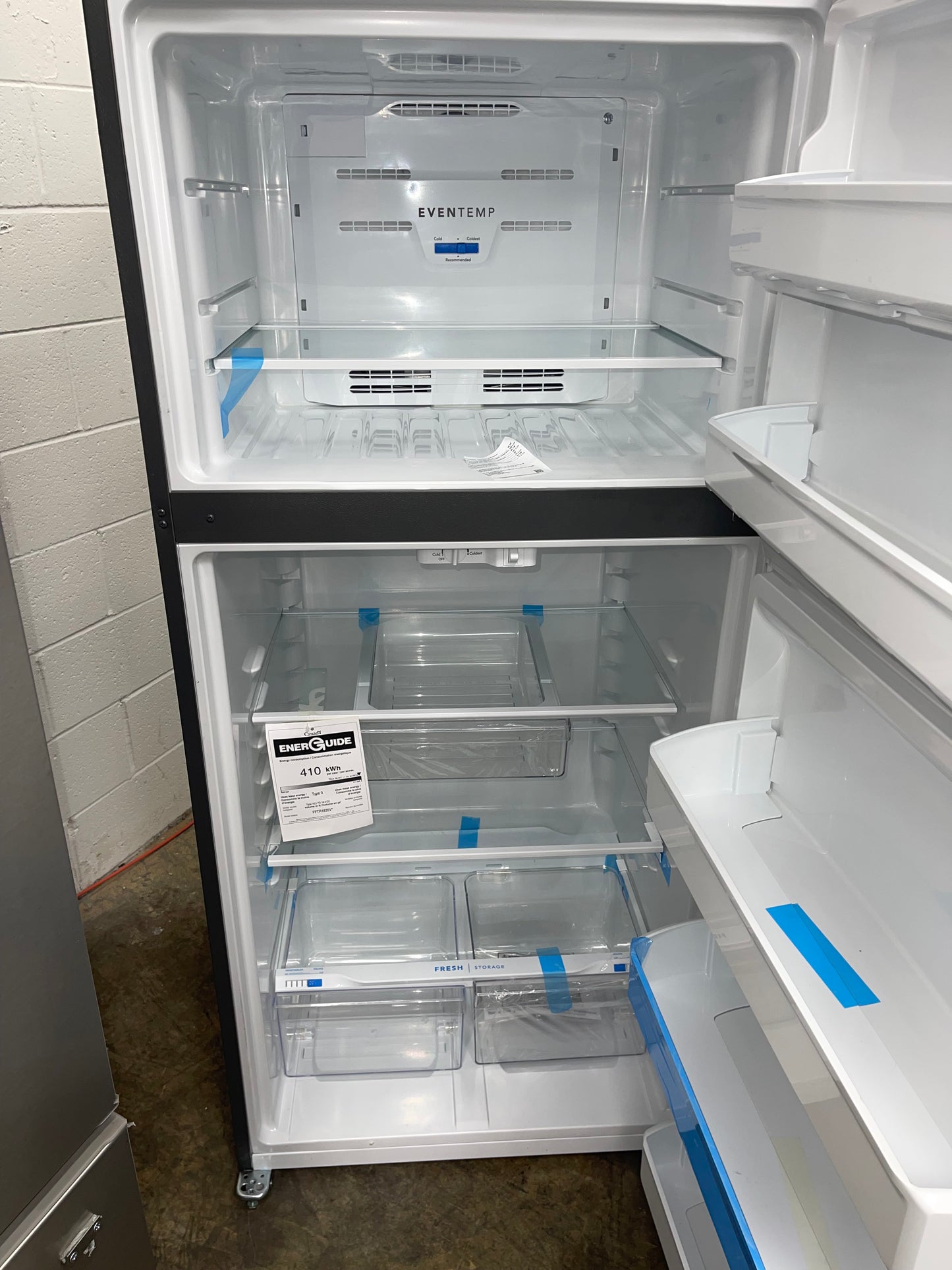Frigidaire 18.3 cu. ft. Top Freezer Refrigerator in Stainless Steel
