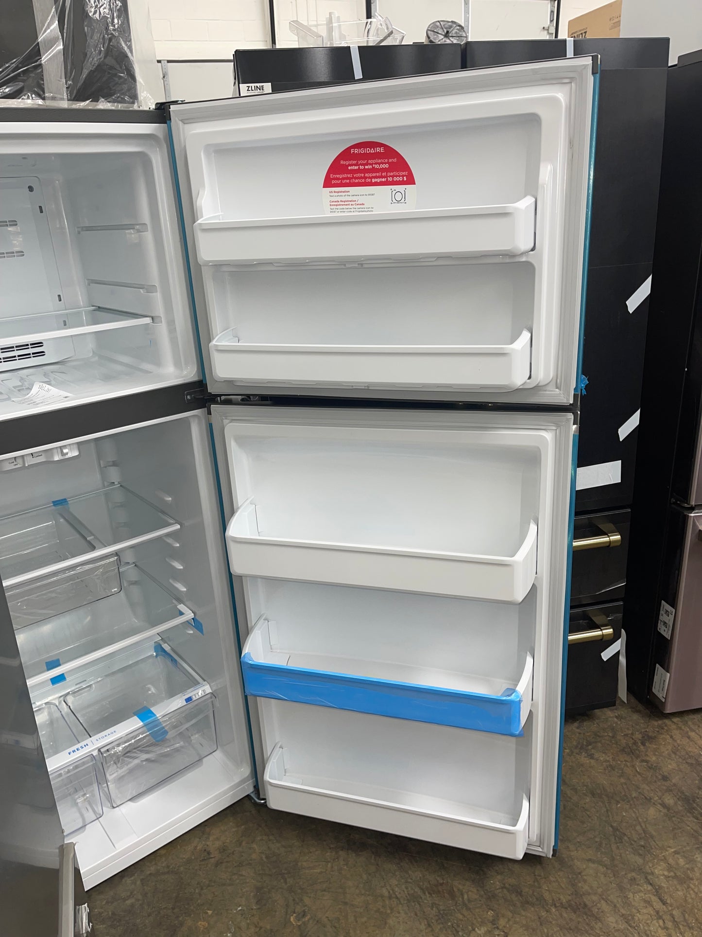 Frigidaire 18.3 cu. ft. Top Freezer Refrigerator in Stainless Steel