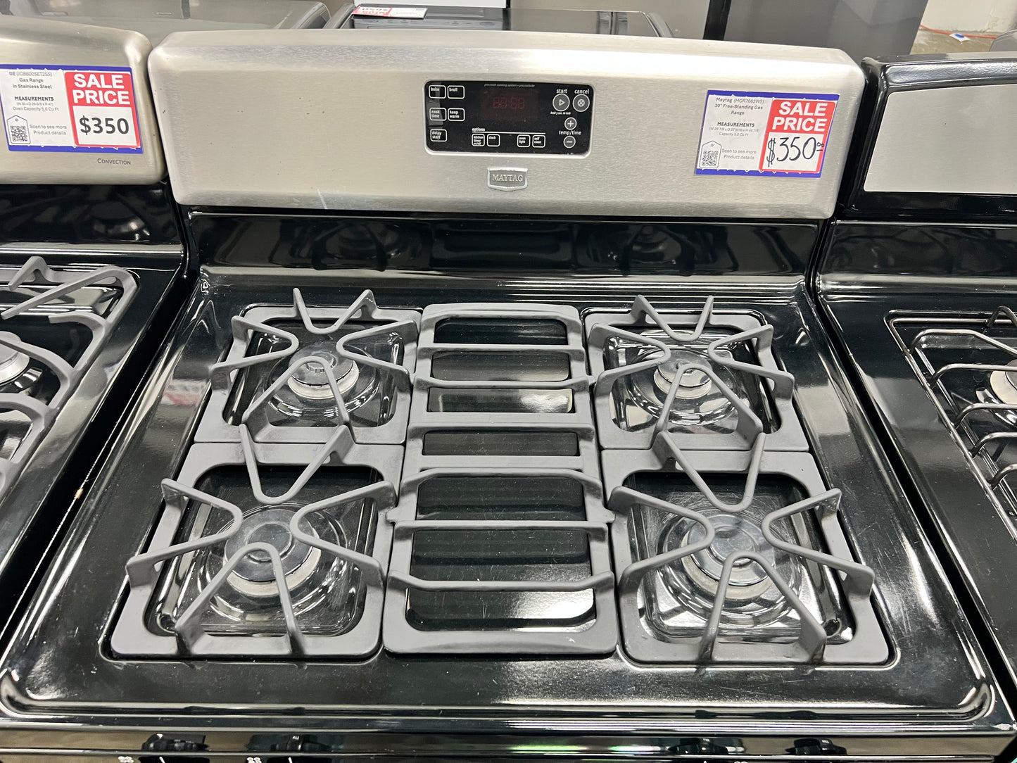 Maytag 30" Free-Standing Gas Range in Stainless Steel