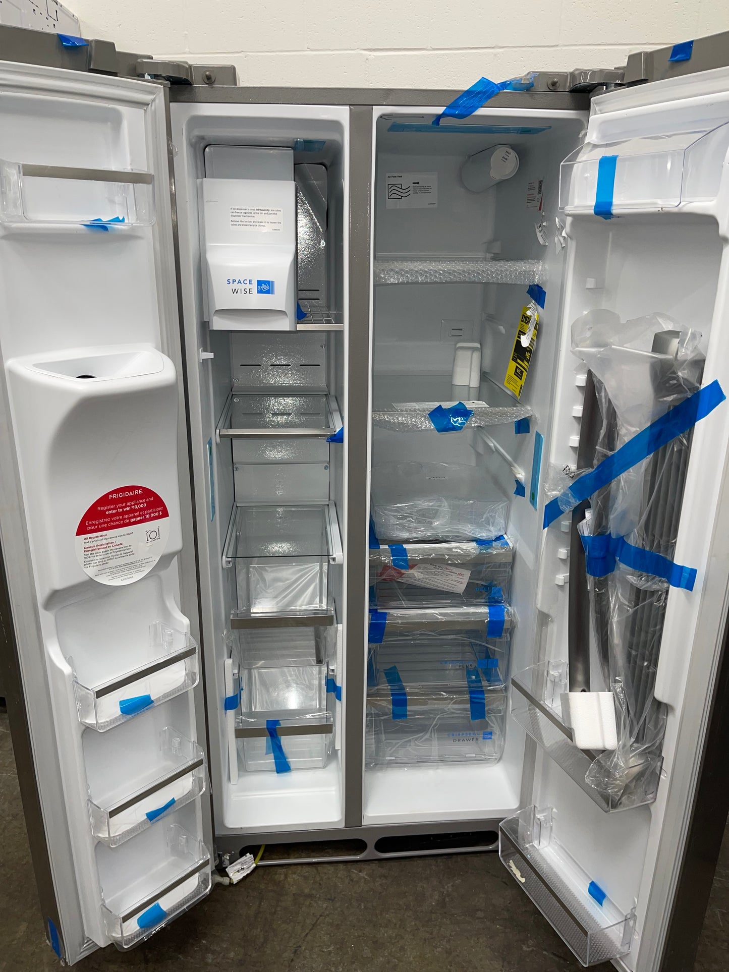 Frigidaire Gallery 22 Cu. Ft. 33" Standard-Depth Side-by-Side Refrigerator
GRSS2352AF