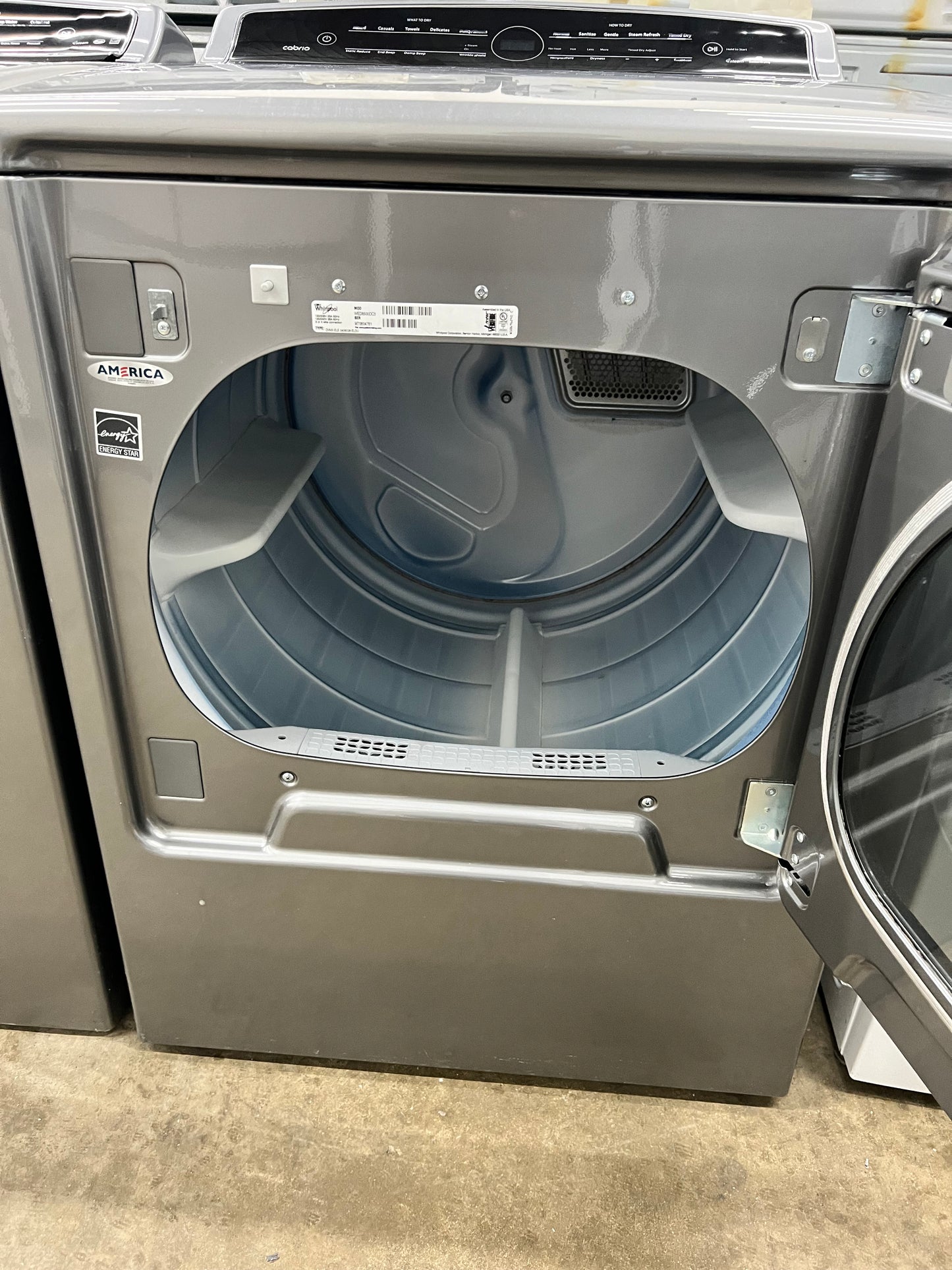 Whirlpool WTW8500DC Top Load Washer & WED8500DC Electric Dryer