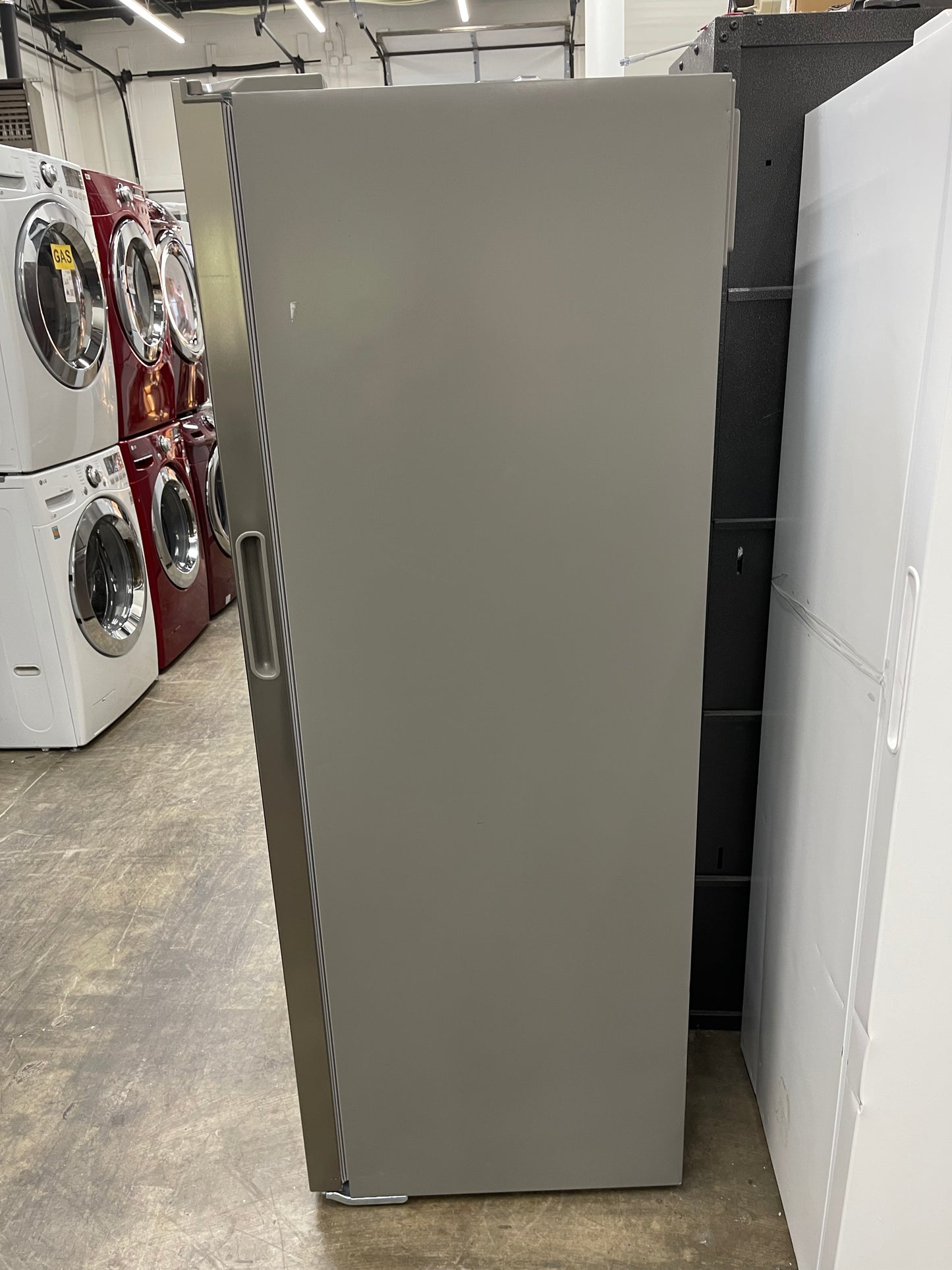 Frigidaire - 13 Cu. Ft Garage Ready Upright Freezer - Fingerprint-Resistant Stainless Look Model: FFFU13F2VV
