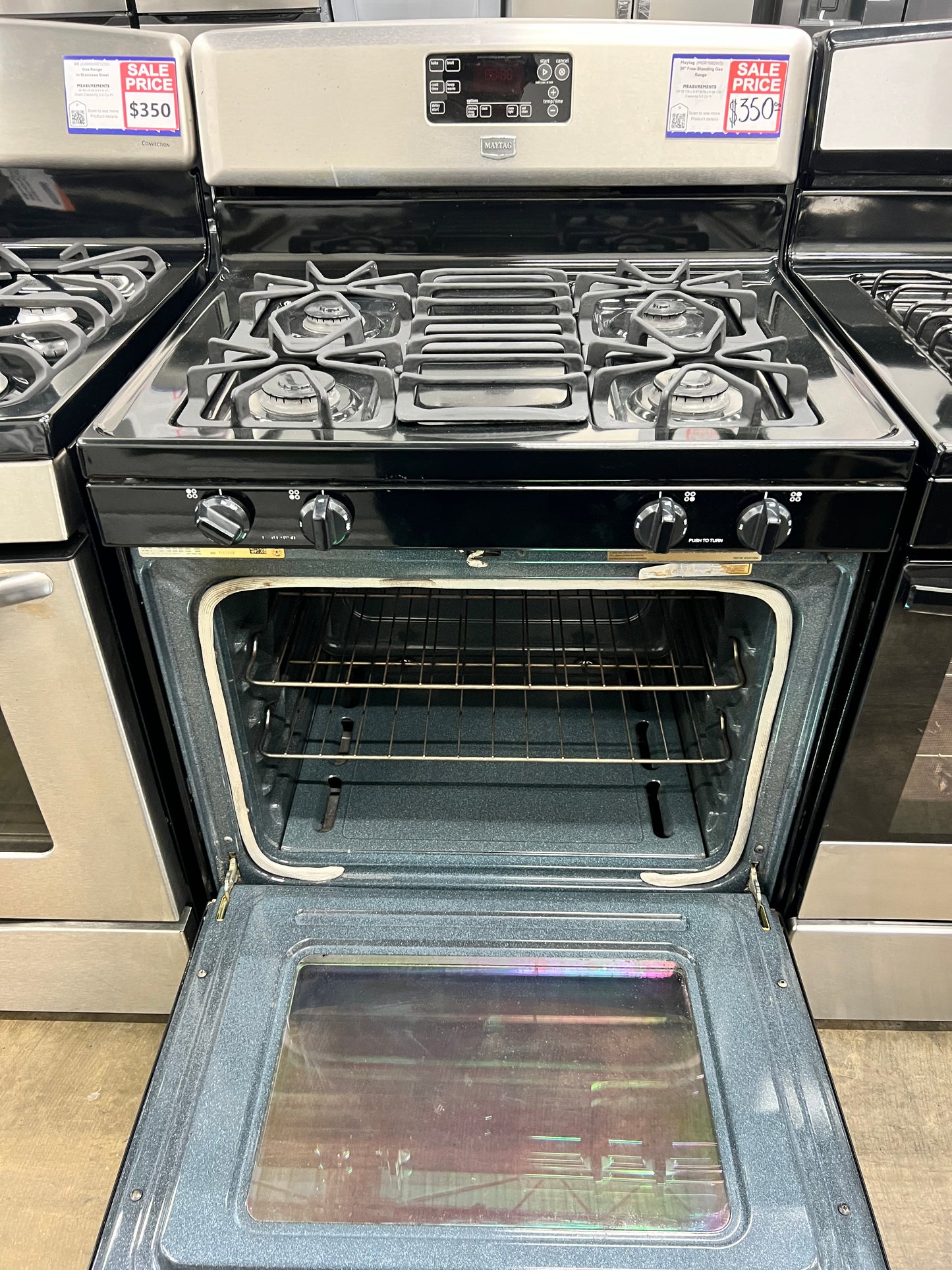 Maytag 30" Free-Standing Gas Range in Stainless Steel