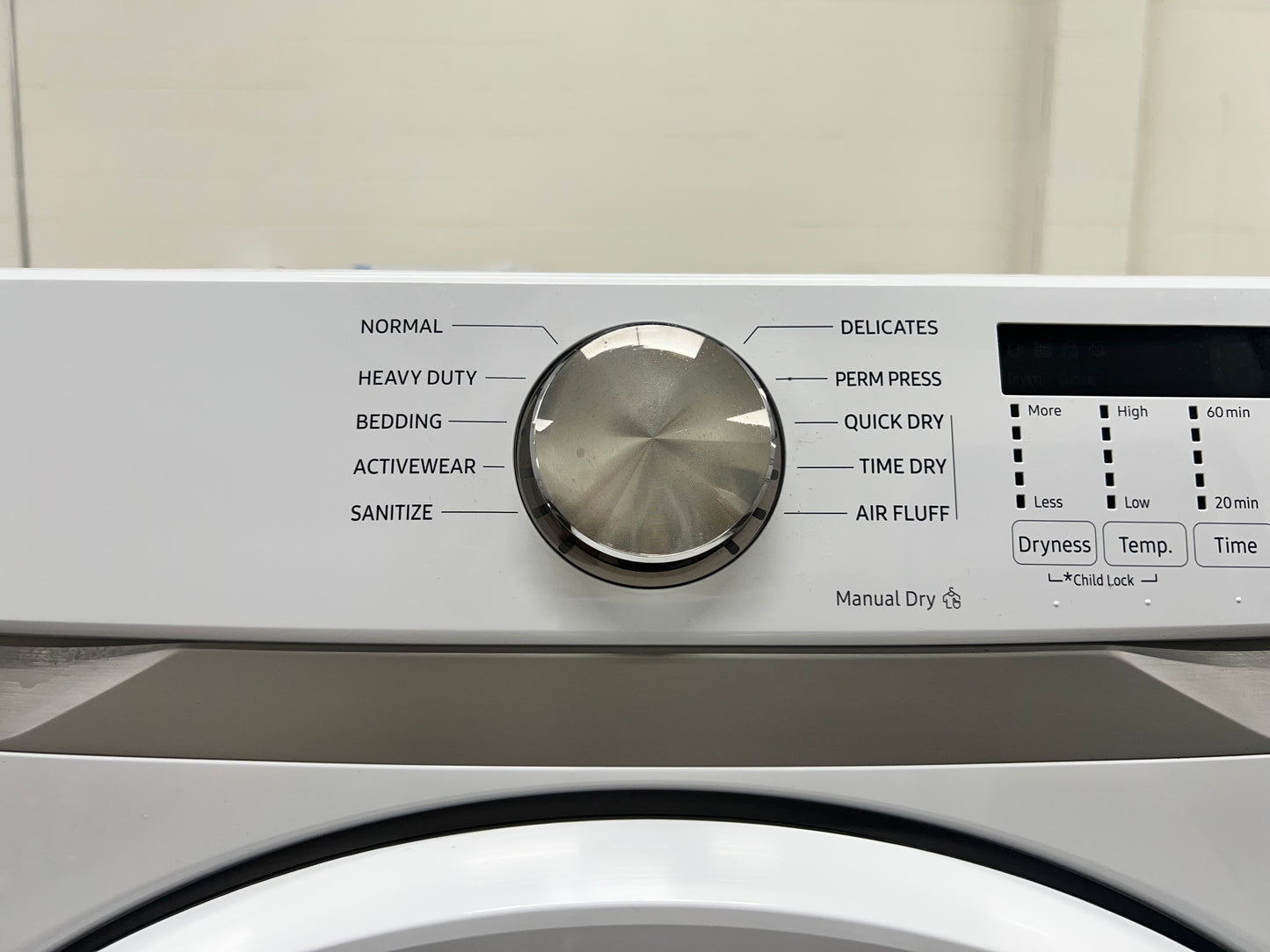 Samsung Stackable Front-Load HE 4.5 Cu. Ft. Washer and 7.5 Cu. Ft. Electric Dryer Set in White