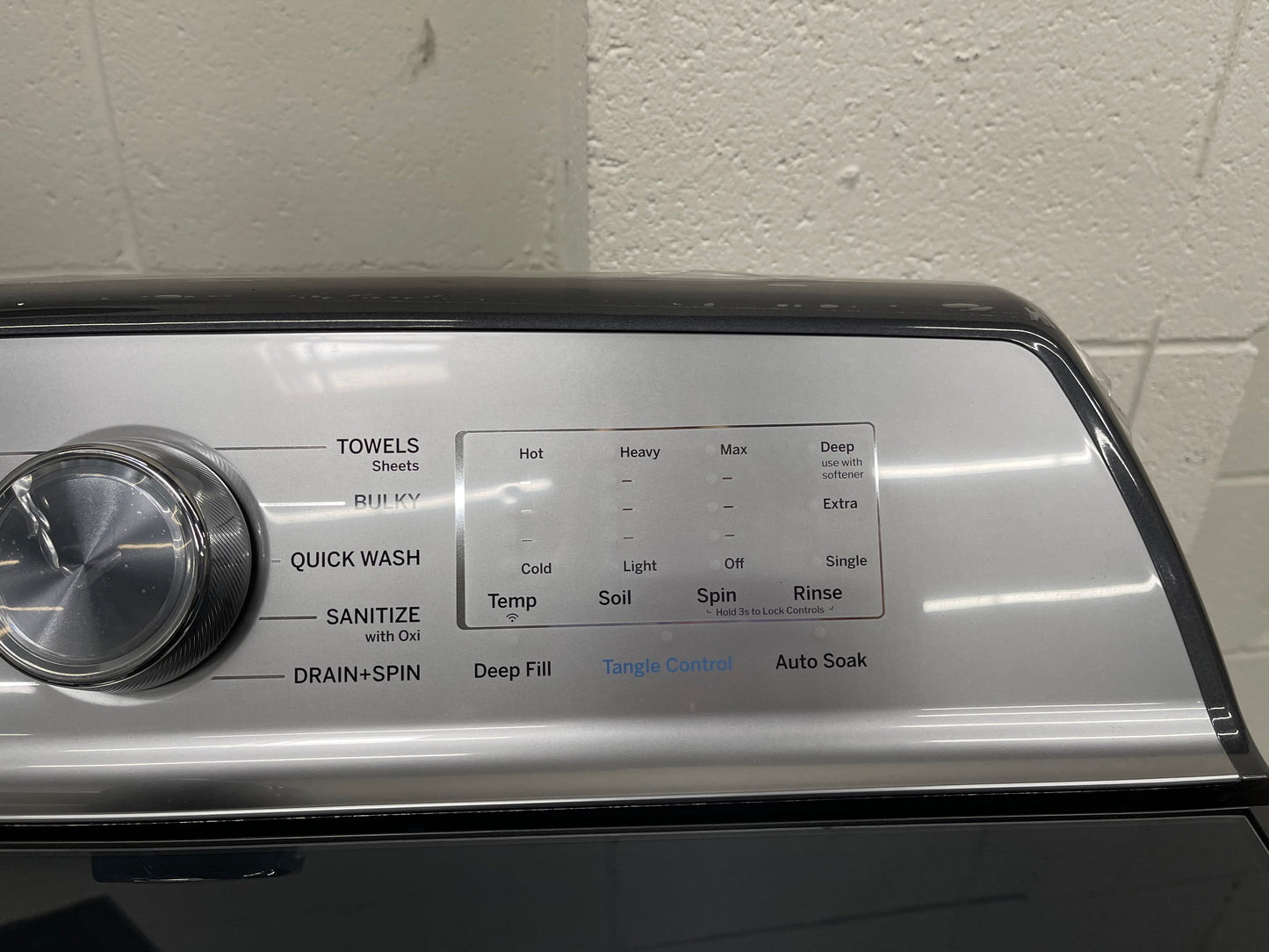 Profile 5.0 cu. ft. High-Efficiency Smart Top Load Washer in Diamond Gray with Impeller and Built-In Wi-Fi, Energy Star