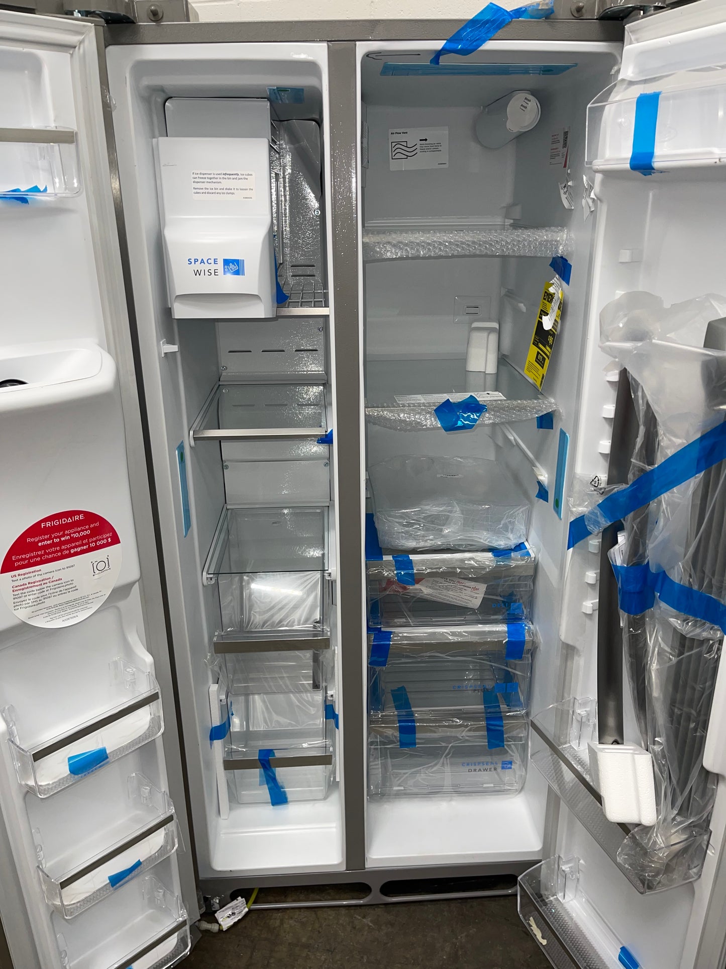 Frigidaire Gallery 22 Cu. Ft. 33" Standard-Depth Side-by-Side Refrigerator
GRSS2352AF