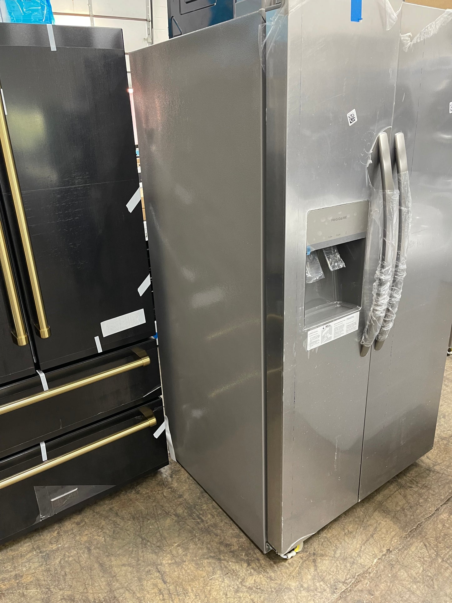 Frigidaire 25.6 Cu. Ft. Side by Side Refrigerator in Stainless Steel