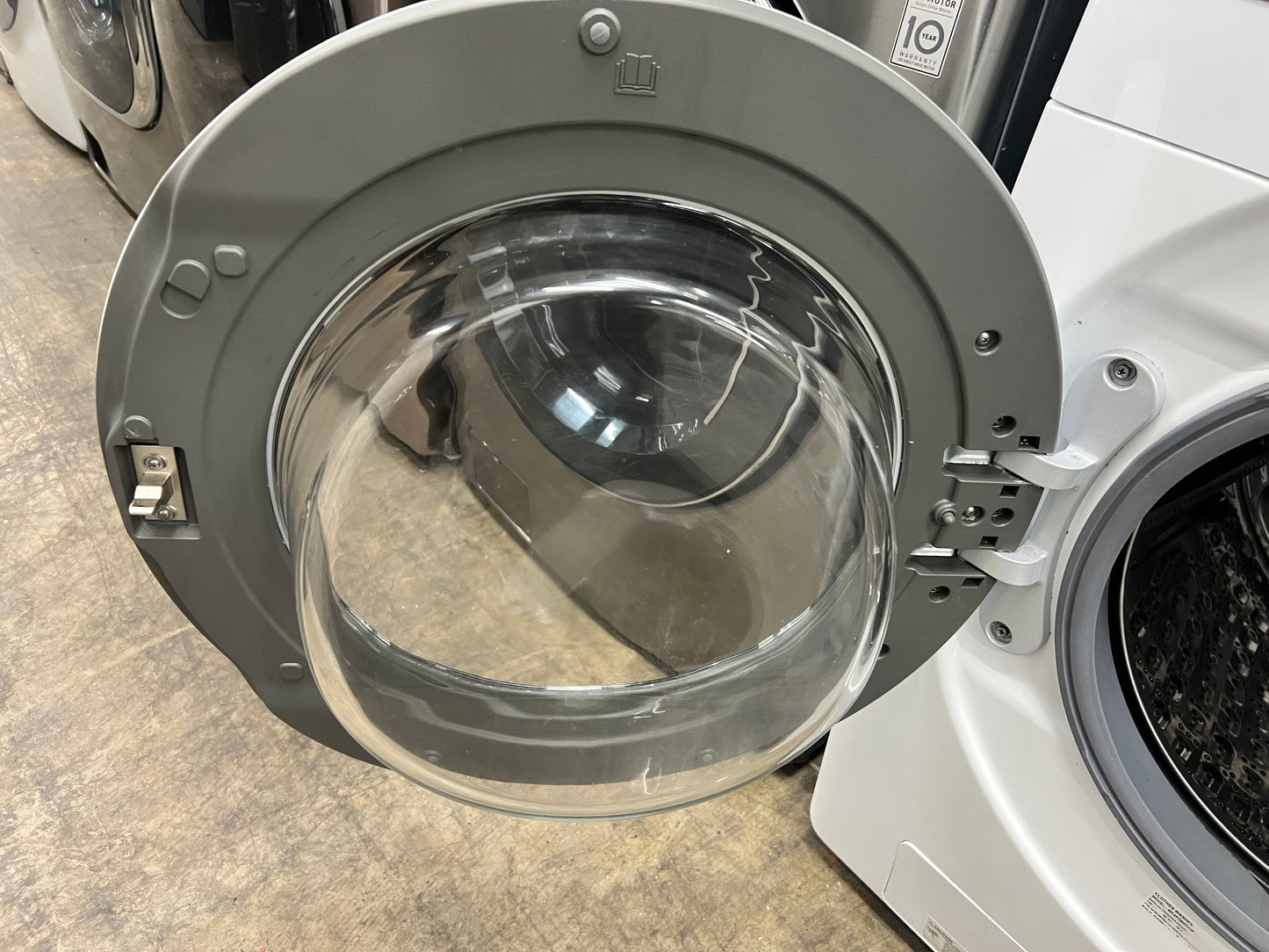Samsung Stackable Front-Load HE 4.5 Cu. Ft. Washer and 7.5 Cu. Ft. Electric Dryer Set in White