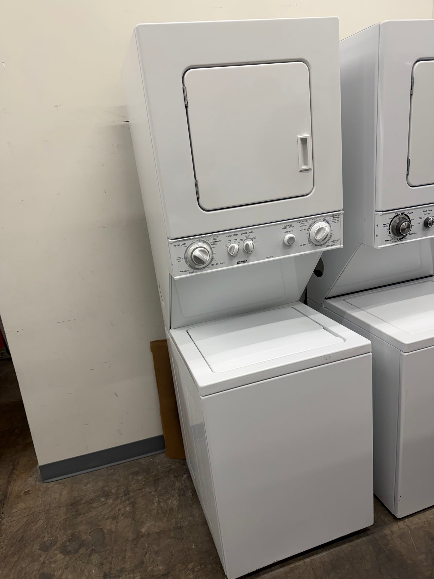 Kenmore 24” Stacked Washer and Electric Dryer Laundry Center – Model 110.88752796 – White