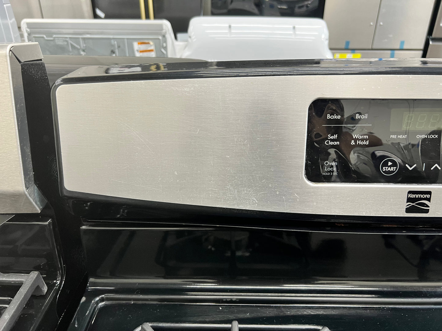 Kenmore 30-in 4 Burners 5-cu. ft. Gas Range in Stainless Steel-Model #790.74033310