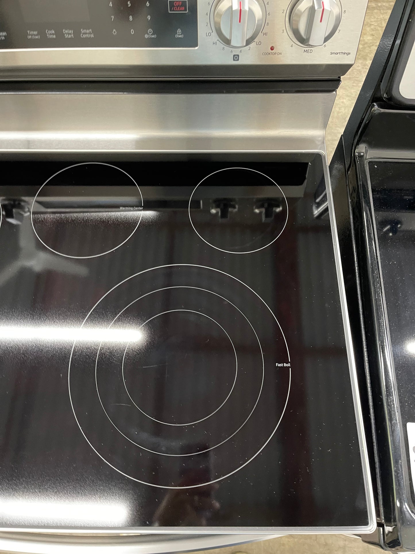 30" 6.3 cu. Ft. Smart Electric Freestanding True Convection Range with Air Fry
NE63A6711SS