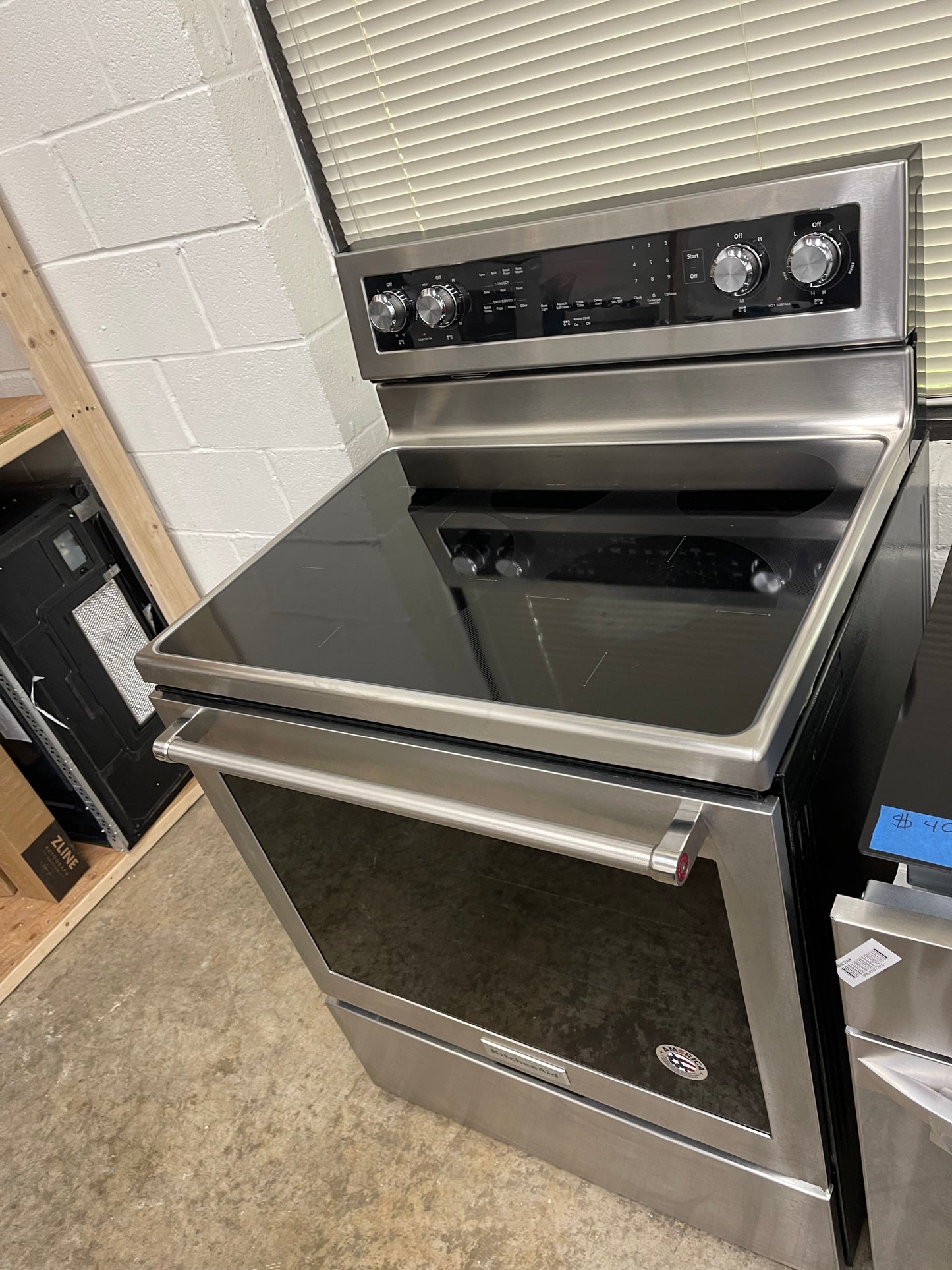 KitchenAid 30-Inch 5-Element Electric Convection Range- Model: KFEG500ESS