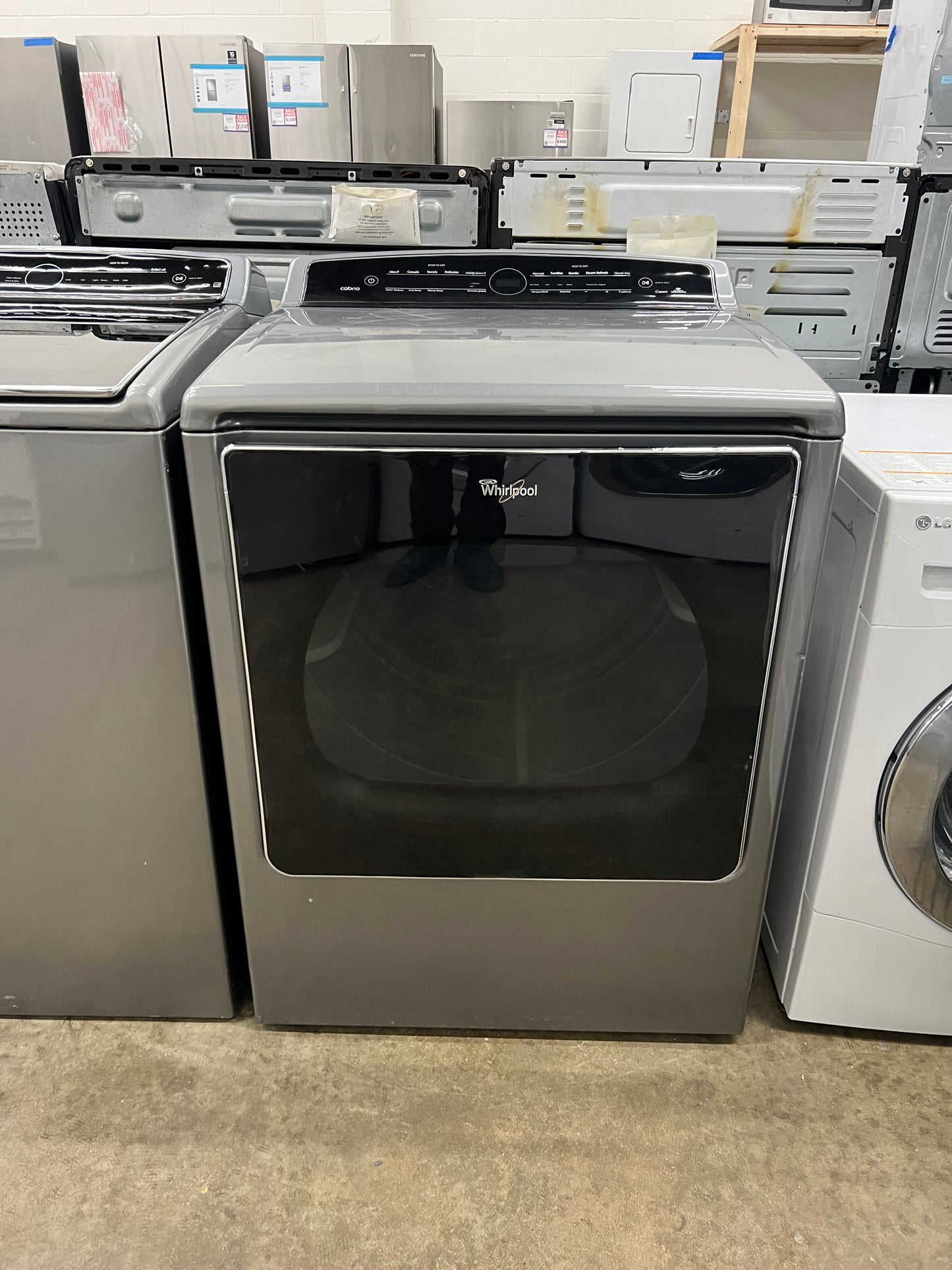 Whirlpool WTW8500DC Top Load Washer & WED8500DC Electric Dryer