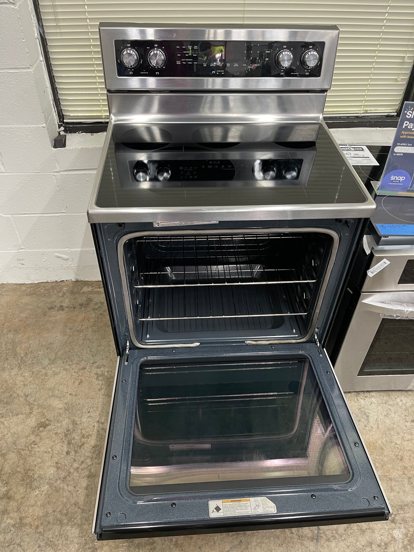KitchenAid 30-Inch 5-Element Electric Convection Range- Model: KFEG500ESS