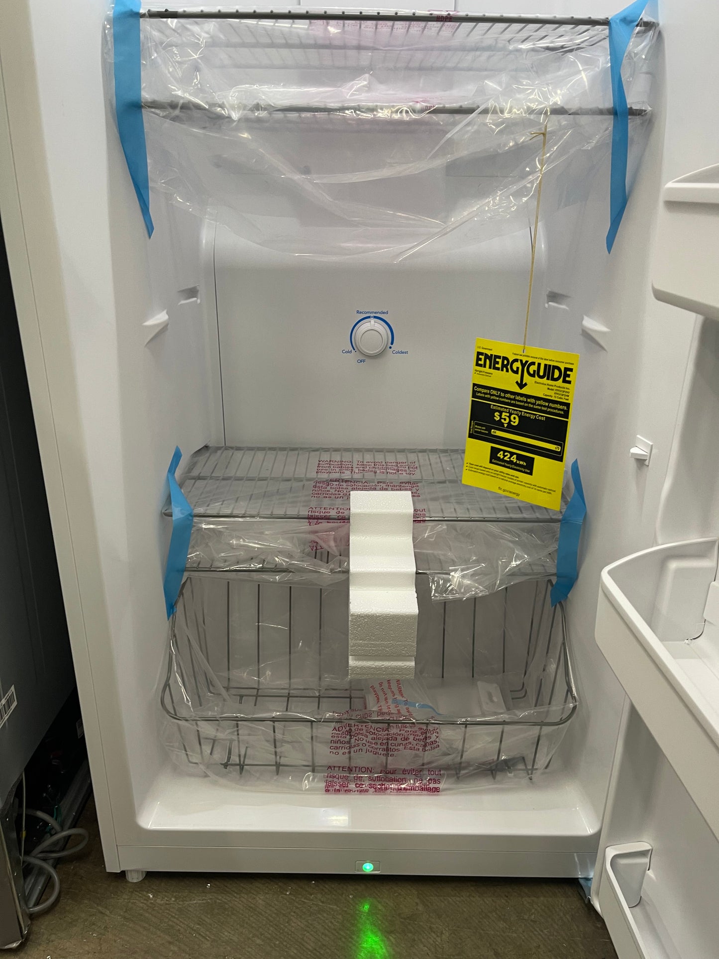 Frigidaire 13 Cu. Ft. Garage Ready Upright Freezer
FFFU13F2VW