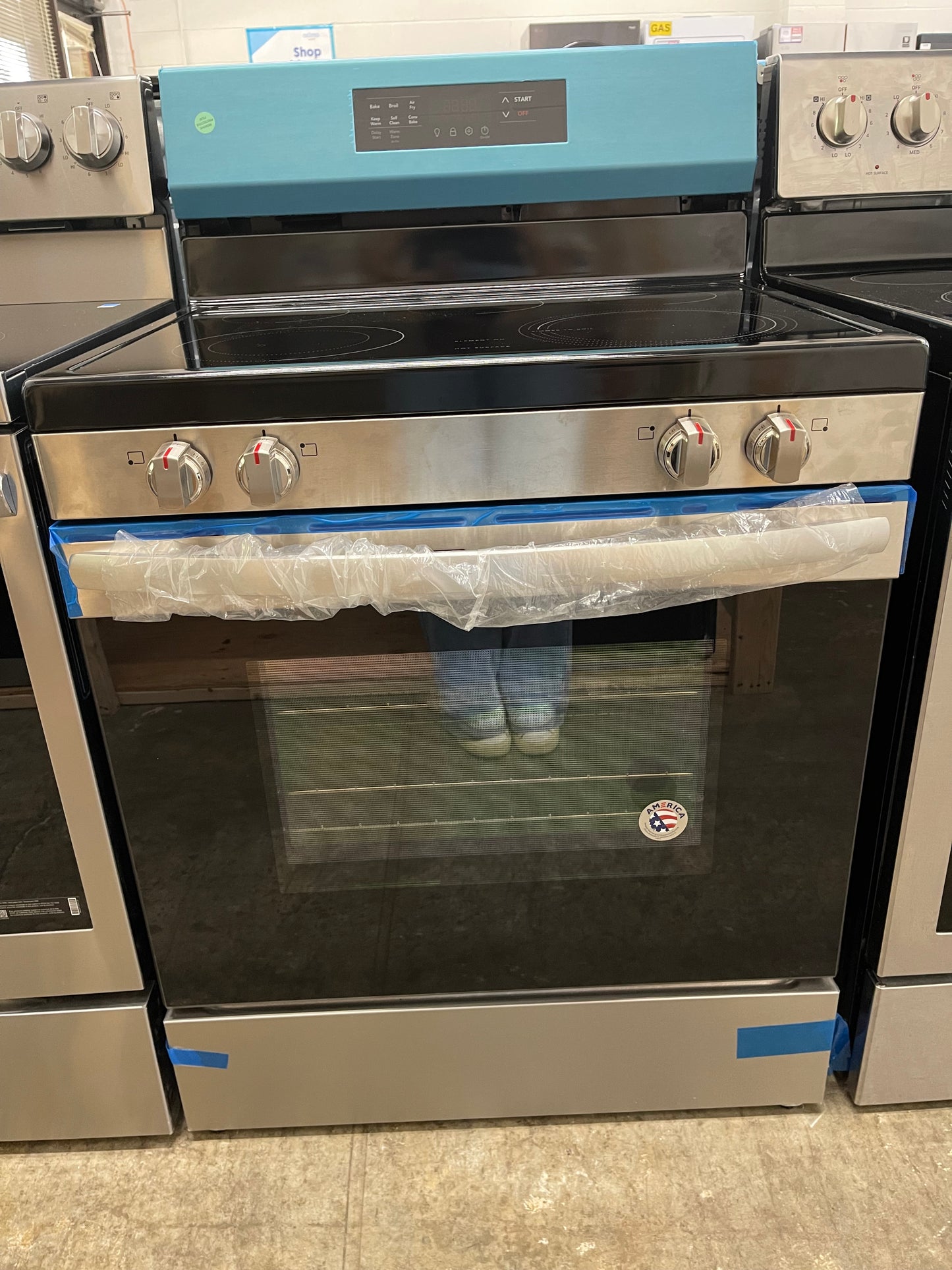 Frigidaire 30" Electric Range with Air Fry: Stainless Steel-Model #
FCRE3083AS
