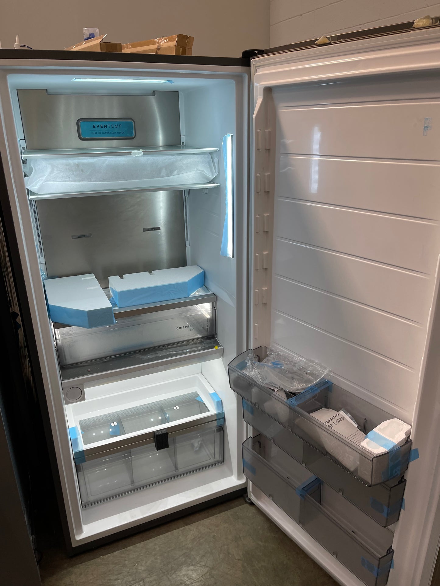 Frigidaire Professional 19 cu. ft. Single Door Freezerless Refrigerator in Smudge-Proof Stainless Steel, ENERGY STAR Model: FPRU19F8W