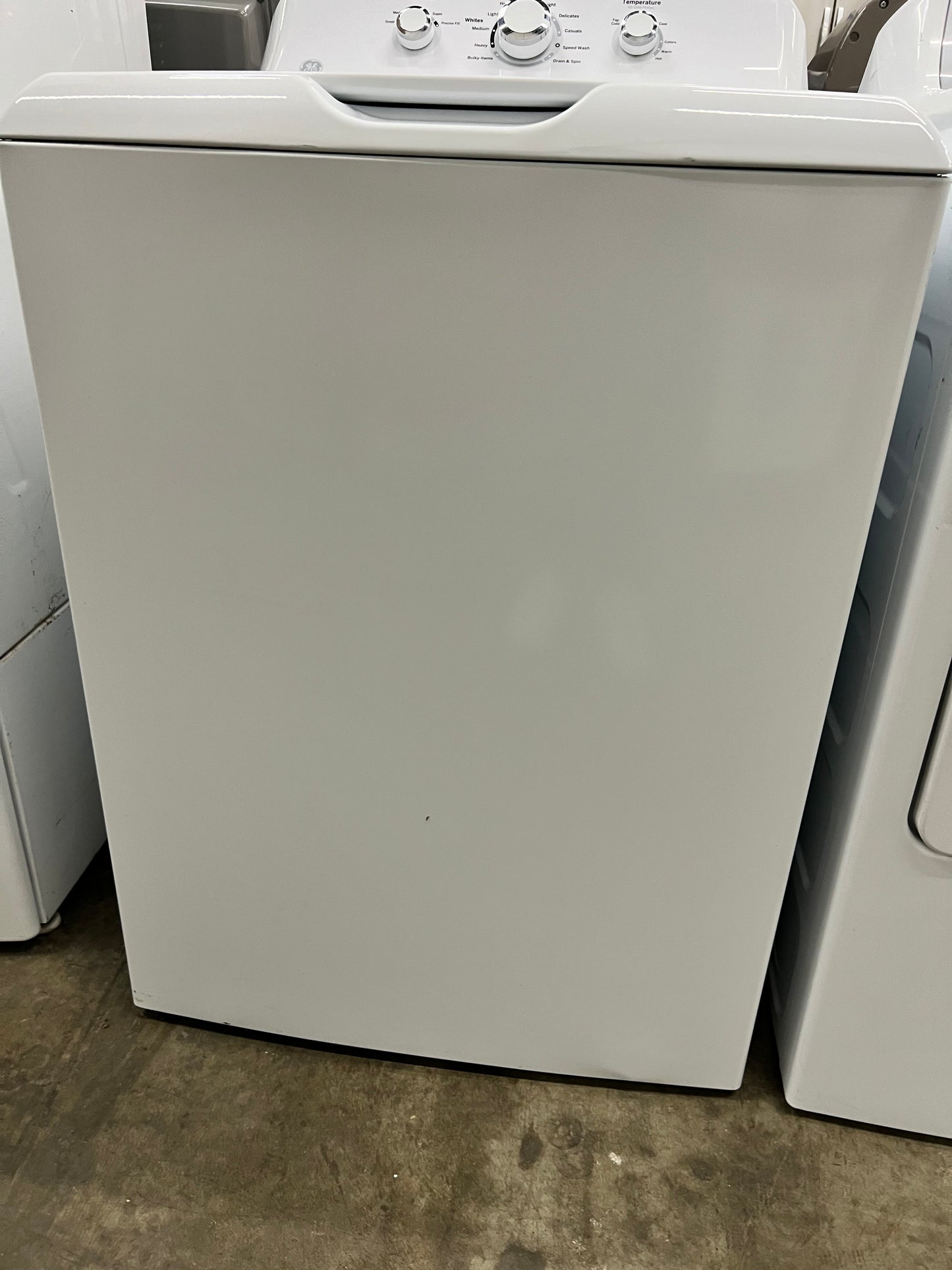 GE 3.8 cu. ft. Capacity Top Load Washer with Stainless Steel Basket