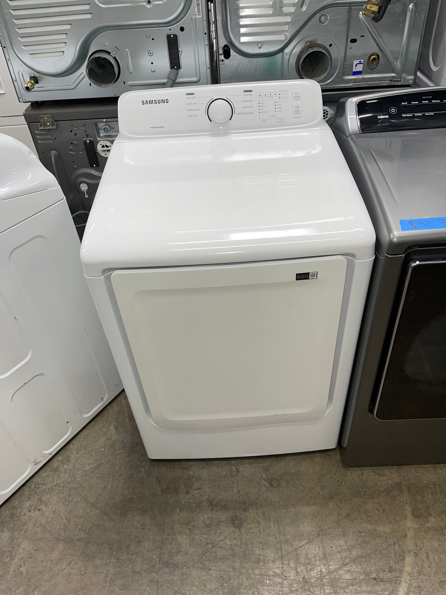 DVE41A3000W Samsung 27" 7.2 cu. ft. Electric Dryer - White