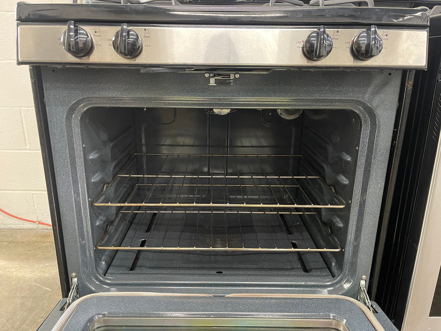 GE Freestanding Gas Range in Stainless Steel
