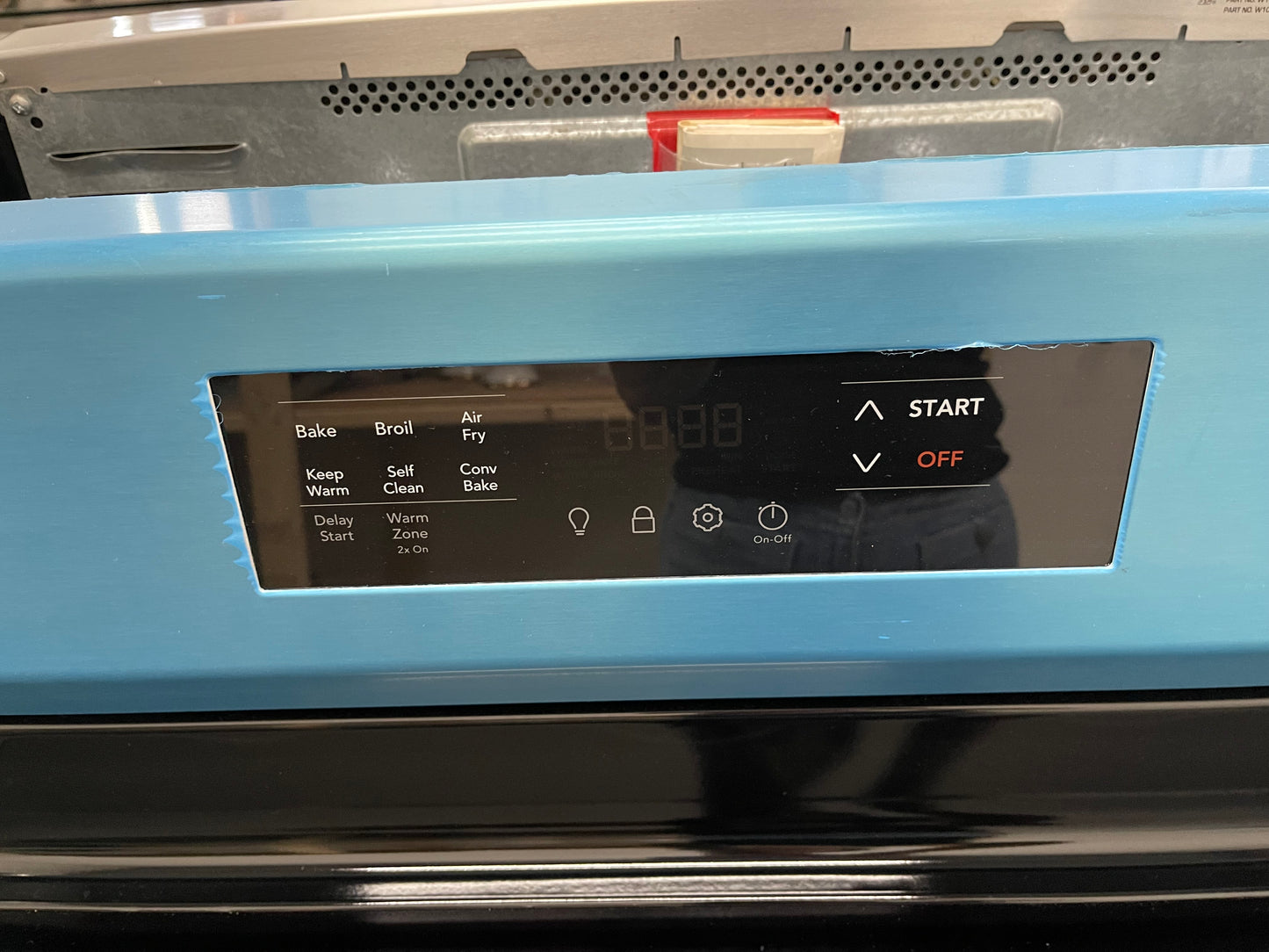 Frigidaire 30" Electric Range with Air Fry: Stainless Steel-Model #
FCRE3083AS