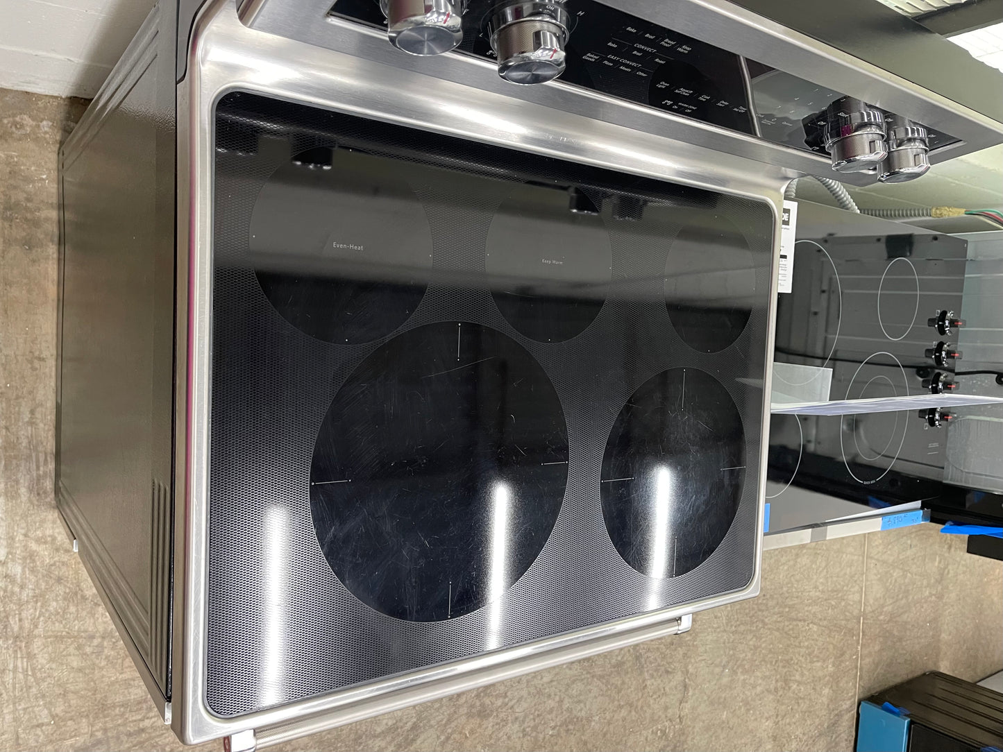 KitchenAid 30-Inch 5-Element Electric Convection Range- Model: KFEG500ESS