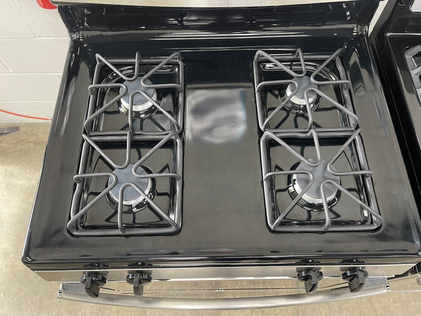 GE Freestanding Gas Range in Stainless Steel