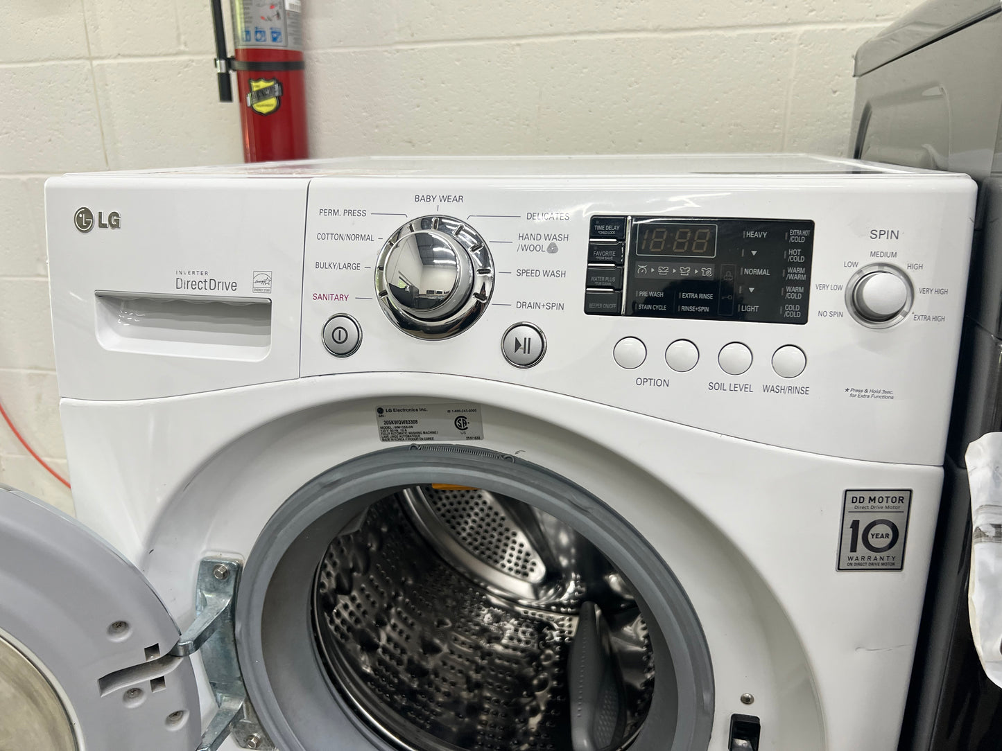 LG 24 Inch Compact Front Load Washer with 2.3 cu. ft. Capacity