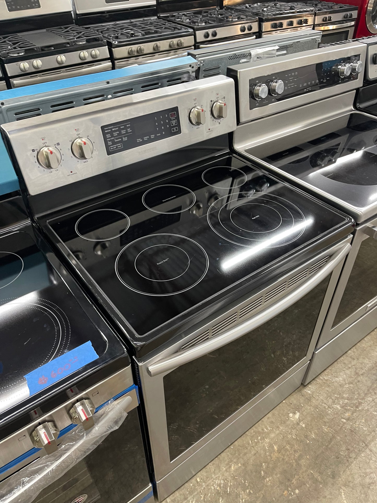 Samsung Electric Range in Stainless Steel