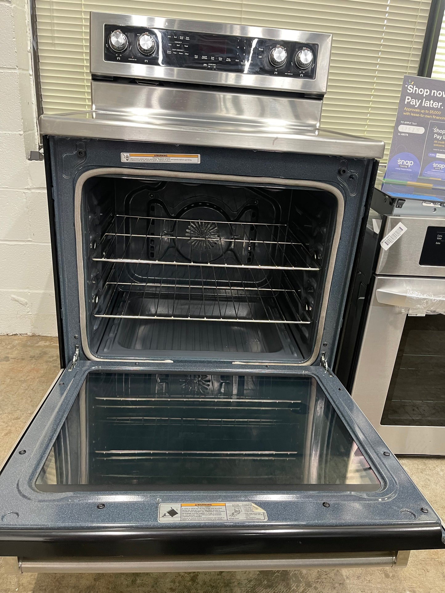 KitchenAid 30-Inch 5-Element Electric Convection Range- Model: KFEG500ESS