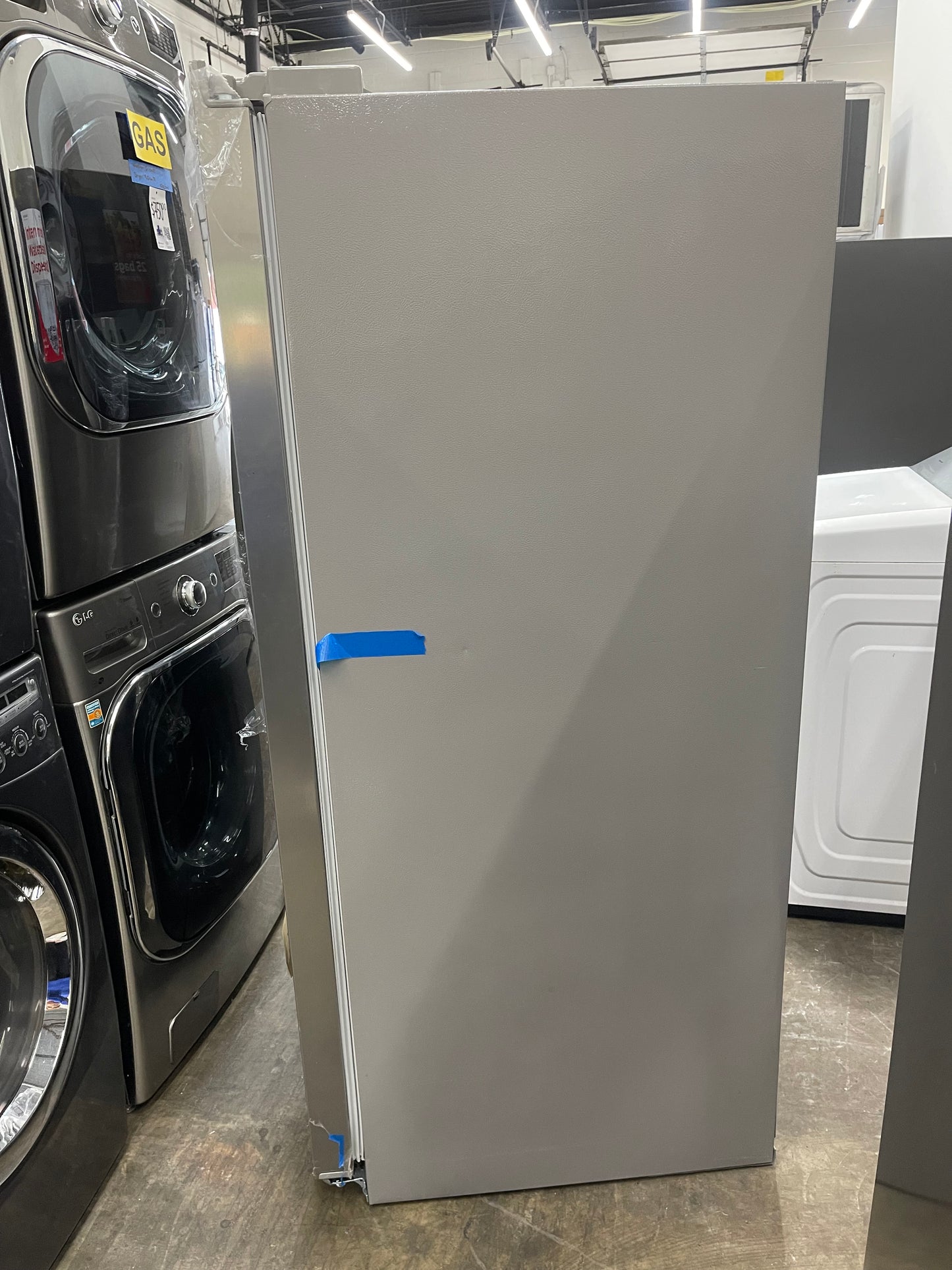 Gallery 36 in. 26 cu. ft. Standard Depth Side-by-Side Refrigerator in Stainless Steel with Internal Water Dispenser