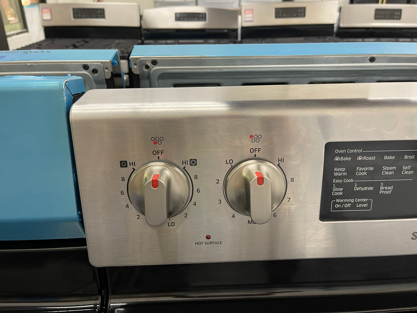 Samsung Electric Range in Stainless Steel