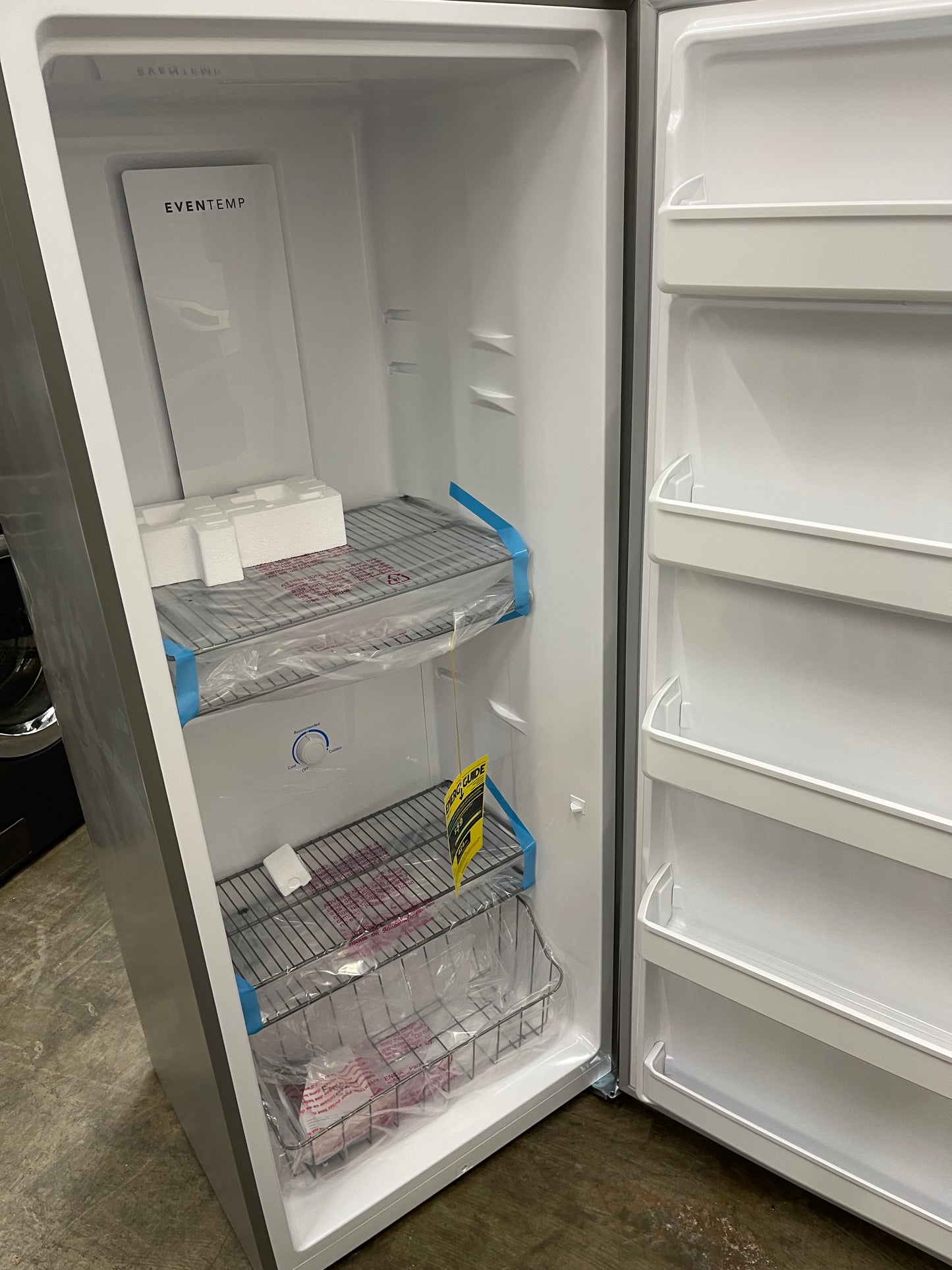 Frigidaire - 13 Cu. Ft Garage Ready Upright Freezer - Fingerprint-Resistant Stainless Look Model: FFFU13F2VV