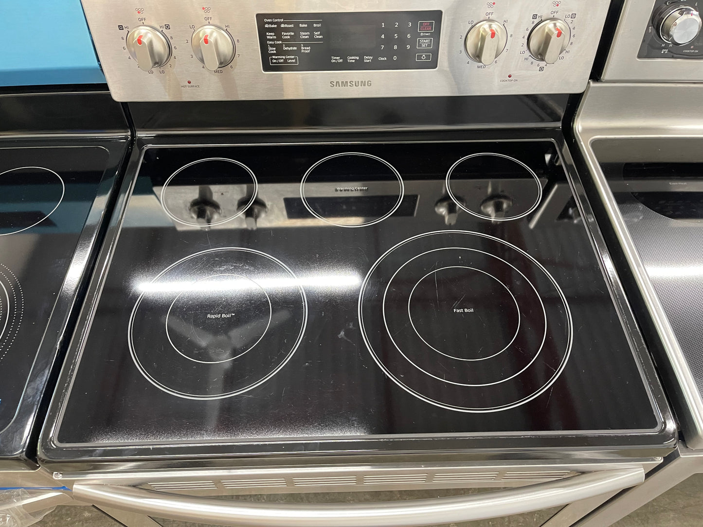 Samsung Electric Range in Stainless Steel