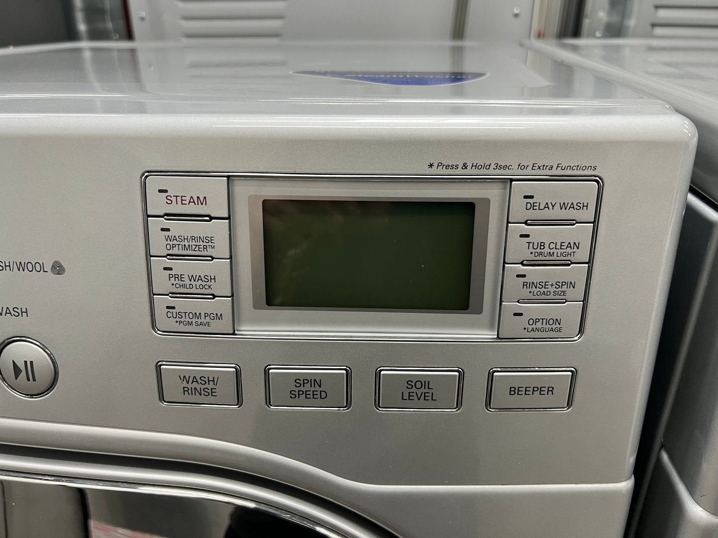 LG Front-Load 4.5-cu ft Washer and 7.4-cu ft Electric Dryer Set in Pure Silver