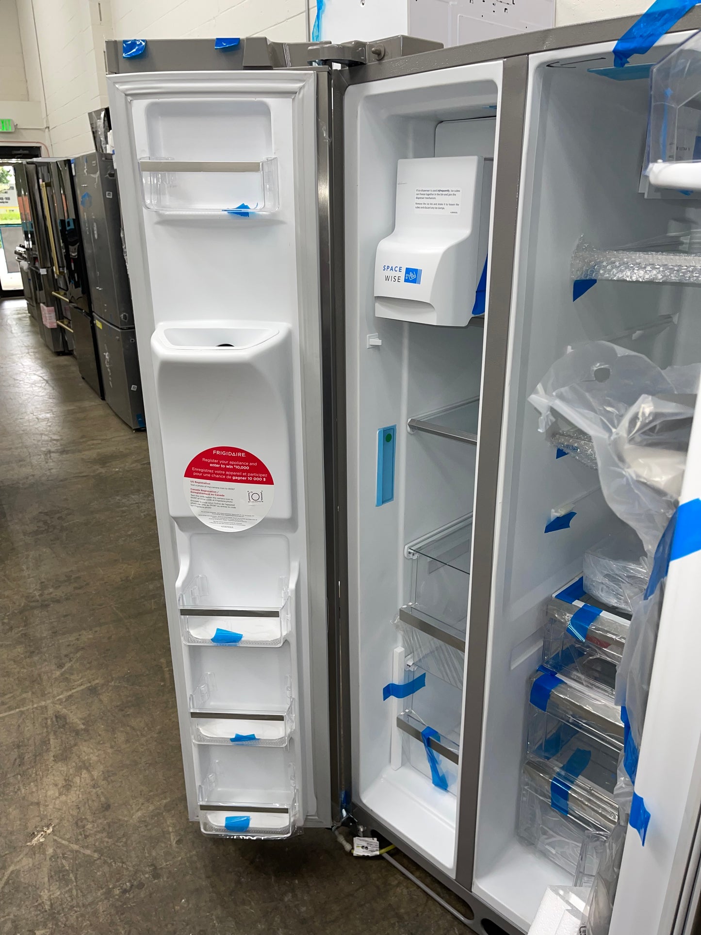Frigidaire Gallery 22 Cu. Ft. 33" Standard-Depth Side-by-Side Refrigerator
GRSS2352AF