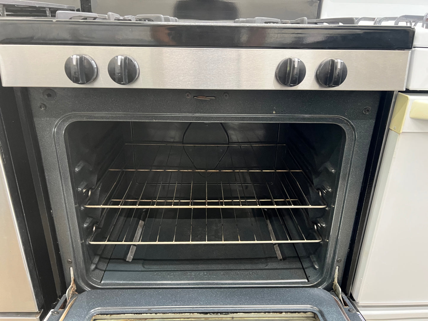 Kenmore 30-in 4 Burners 5-cu. ft. Gas Range in Stainless Steel-Model #790.74033310