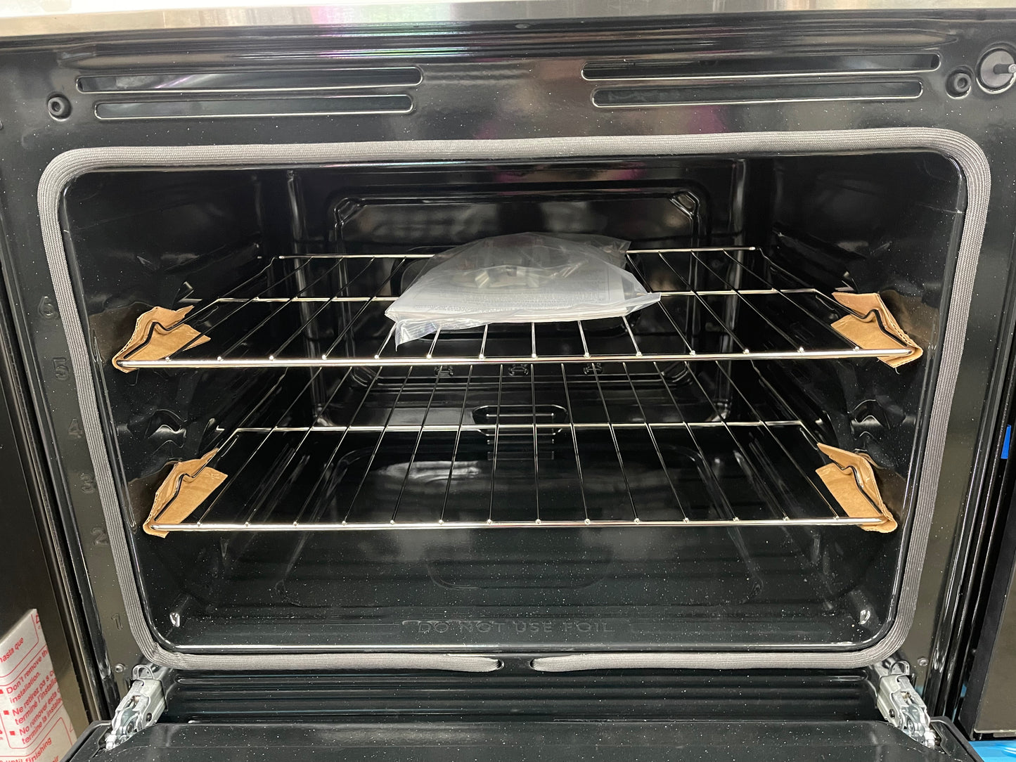 Frigidaire 30-in Glass Top 5 Burners 5.3 cu-ft Slide-In Electric Range in Stainless Steel-Model #FCFE3062AS