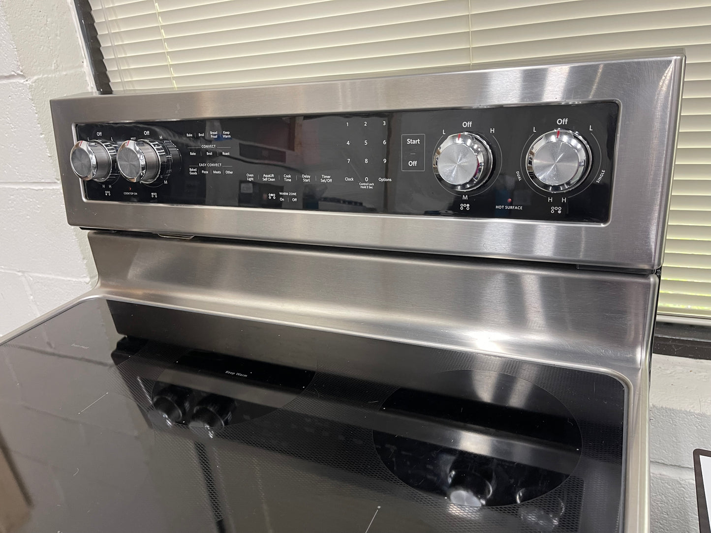 KitchenAid 30-Inch 5-Element Electric Convection Range- Model: KFEG500ESS